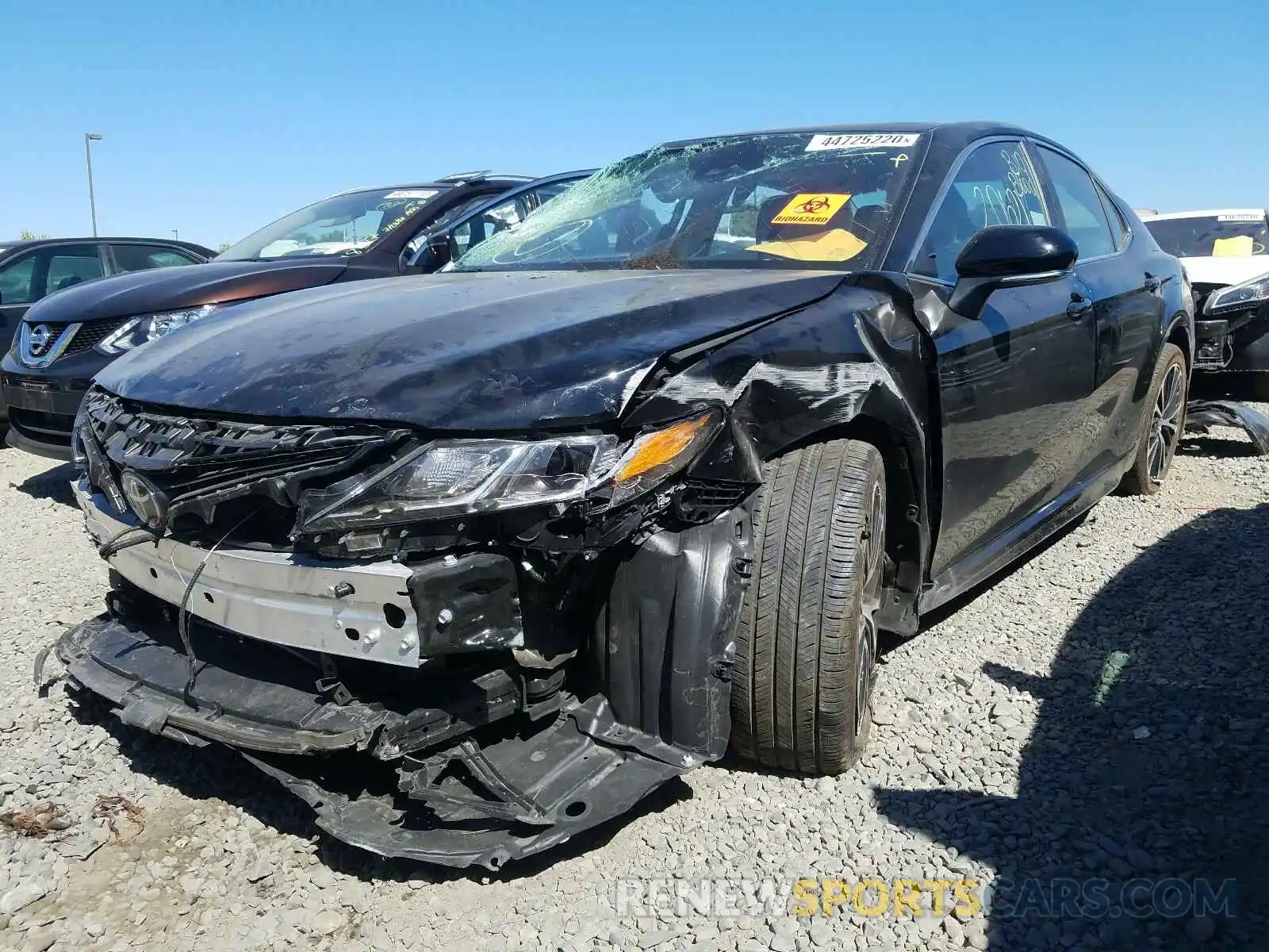 2 Photograph of a damaged car 4T1B11HK7KU834503 TOYOTA CAMRY 2019