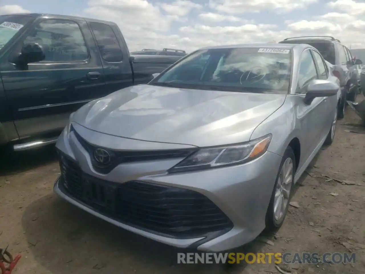 2 Photograph of a damaged car 4T1B11HK7KU836042 TOYOTA CAMRY 2019