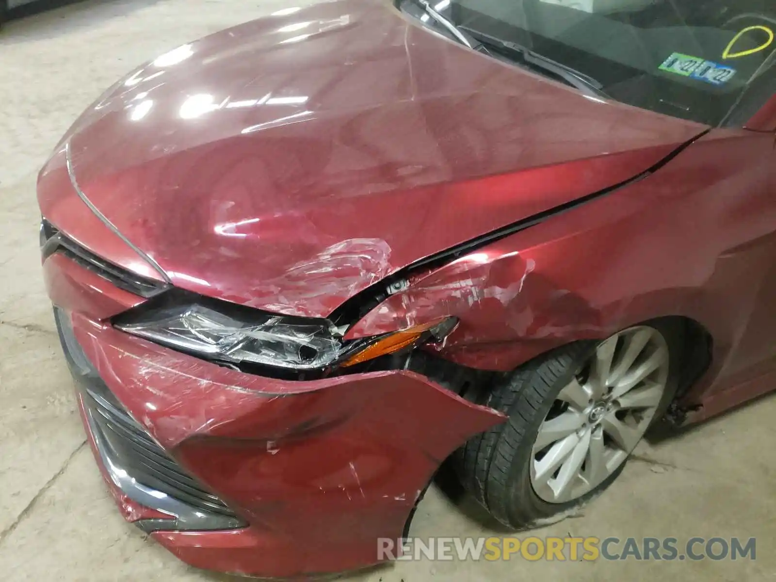 9 Photograph of a damaged car 4T1B11HK7KU837949 TOYOTA CAMRY 2019