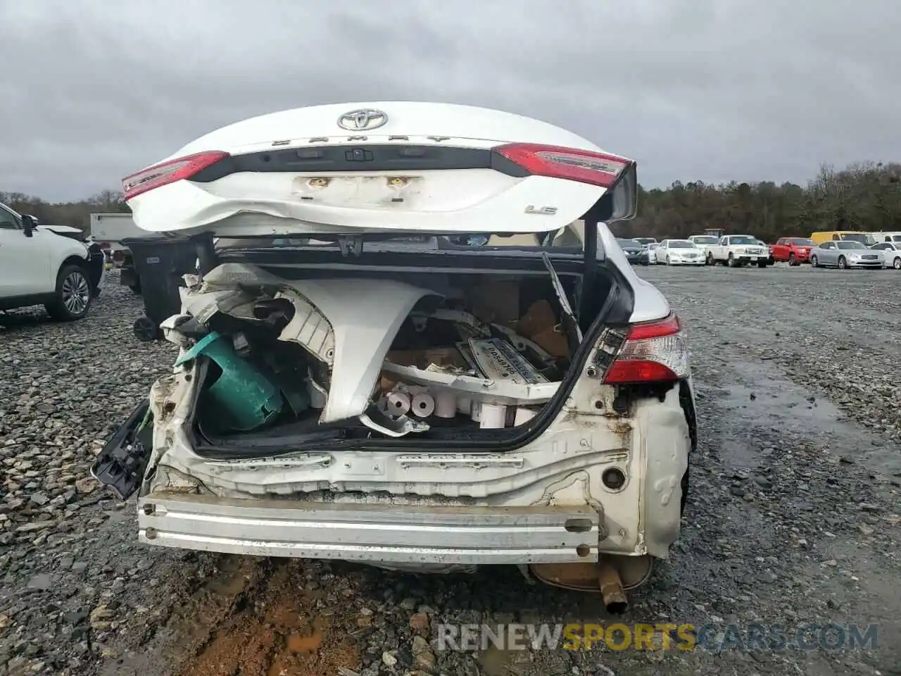 6 Photograph of a damaged car 4T1B11HK7KU838387 TOYOTA CAMRY 2019