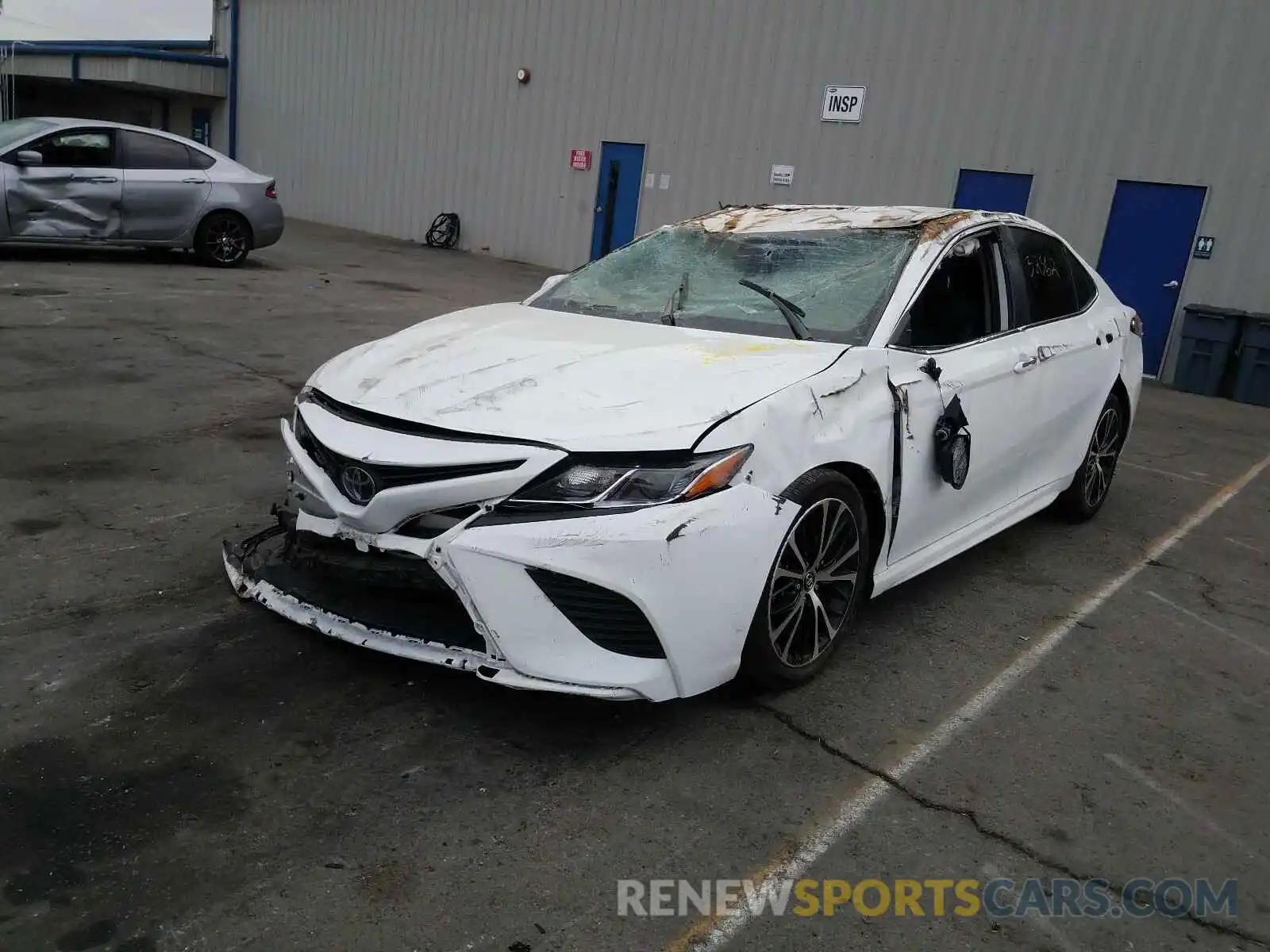 2 Photograph of a damaged car 4T1B11HK7KU839068 TOYOTA CAMRY 2019