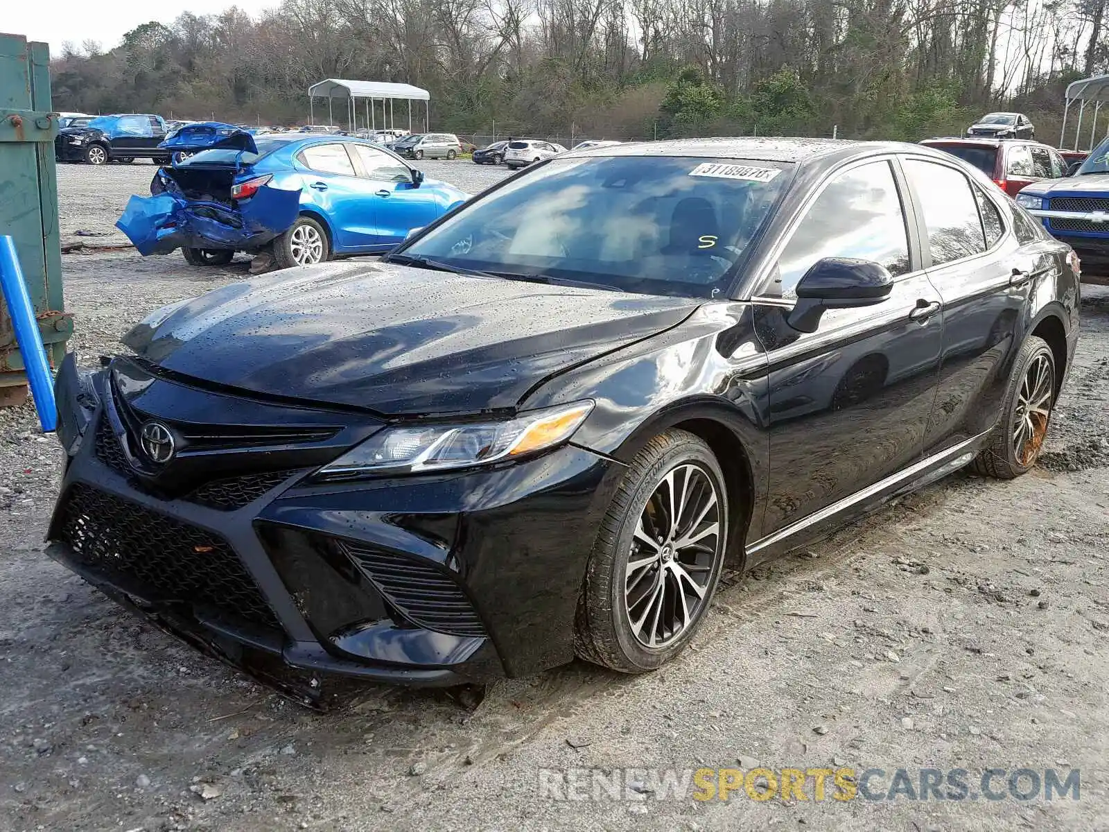 2 Photograph of a damaged car 4T1B11HK7KU839572 TOYOTA CAMRY 2019