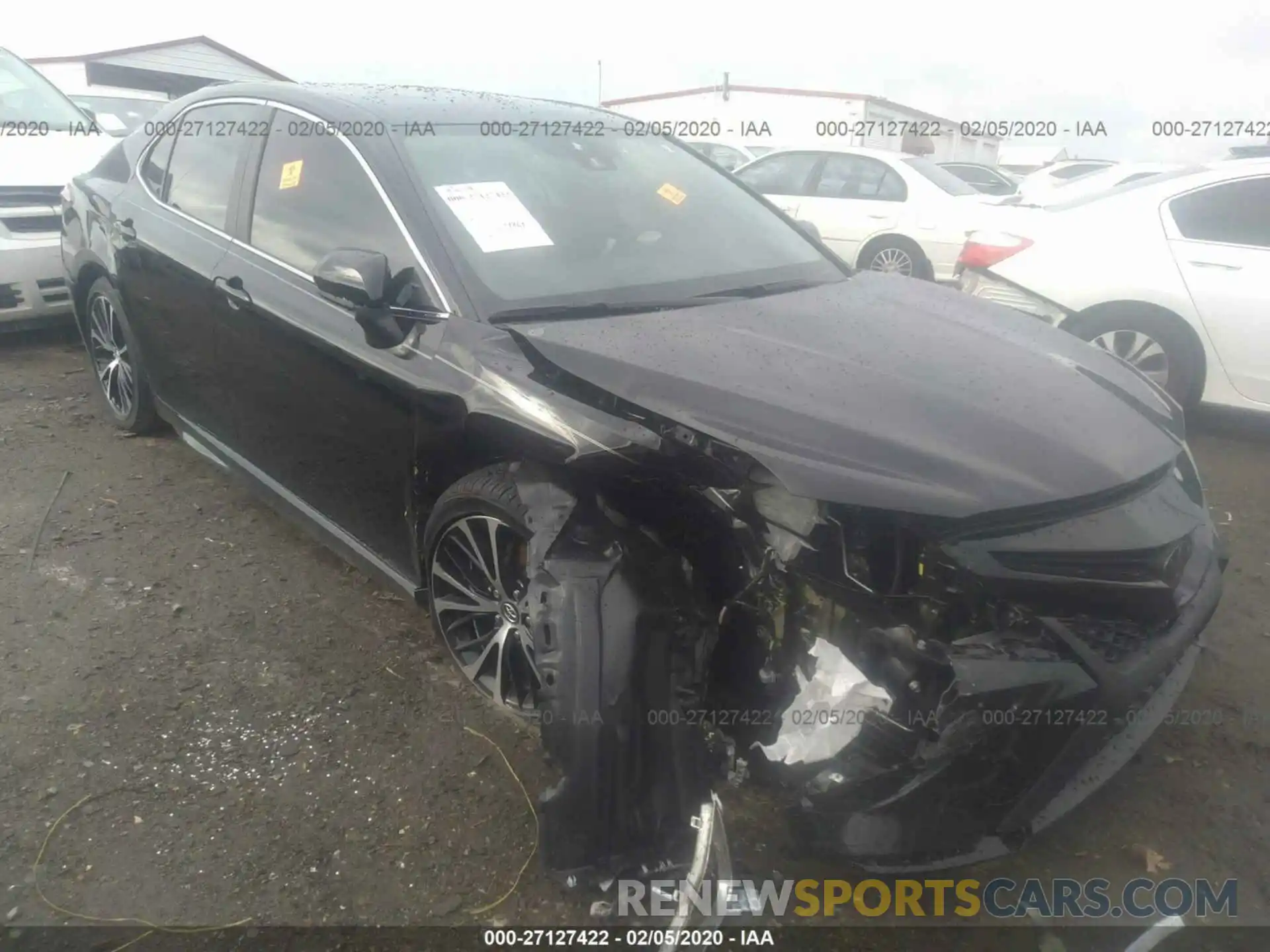 1 Photograph of a damaged car 4T1B11HK7KU839717 TOYOTA CAMRY 2019