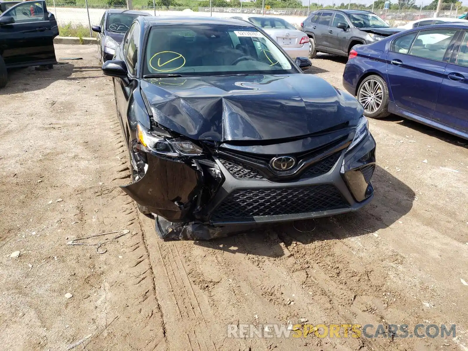 9 Photograph of a damaged car 4T1B11HK7KU840379 TOYOTA CAMRY 2019