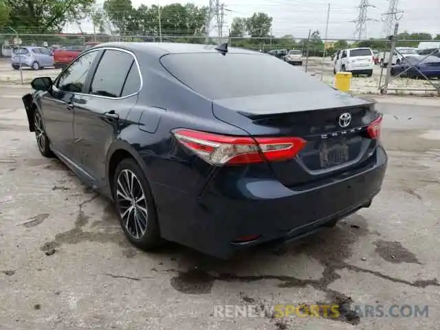 3 Photograph of a damaged car 4T1B11HK7KU840429 TOYOTA CAMRY 2019