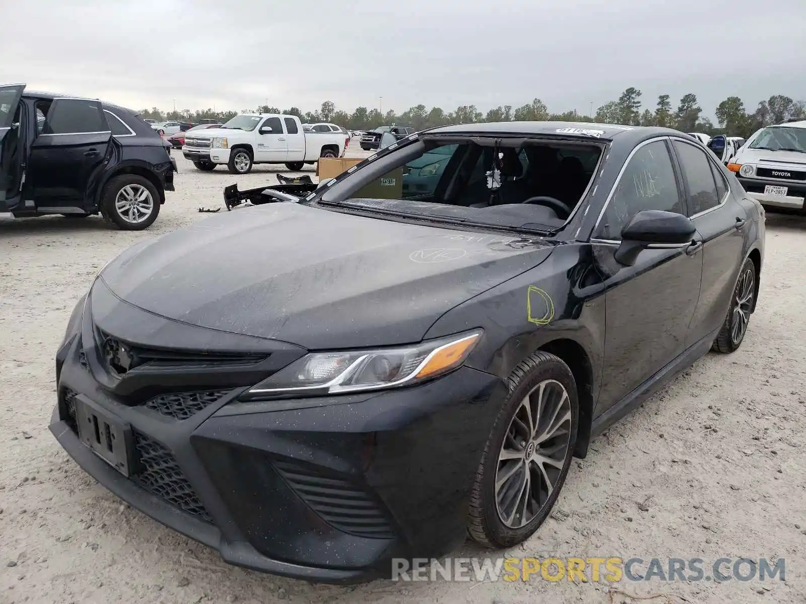 2 Photograph of a damaged car 4T1B11HK7KU841192 TOYOTA CAMRY 2019