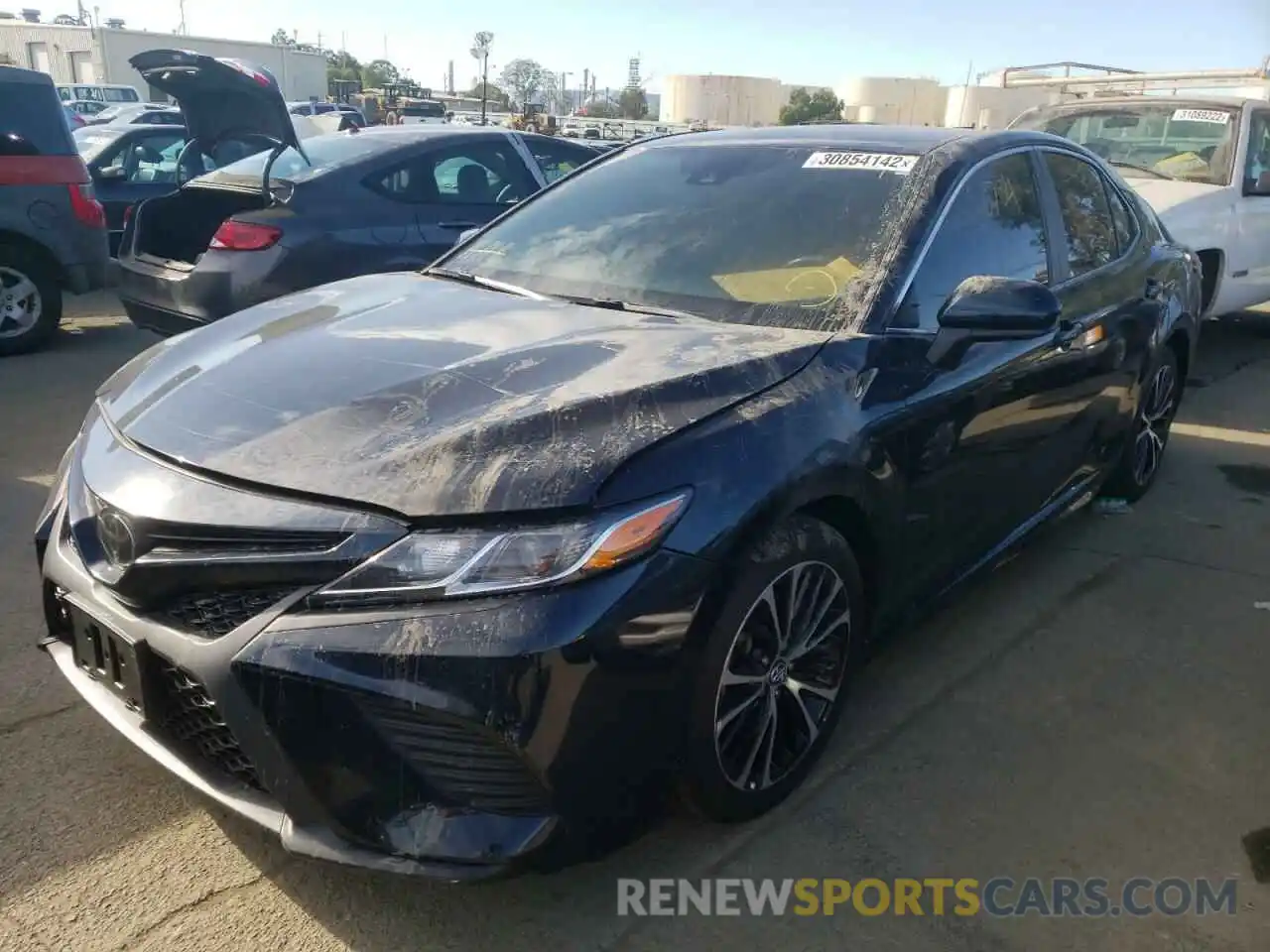 2 Photograph of a damaged car 4T1B11HK7KU841354 TOYOTA CAMRY 2019