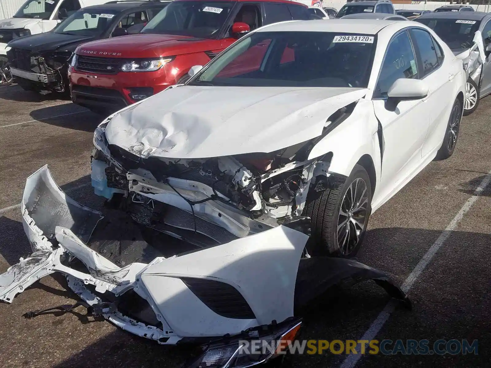 2 Photograph of a damaged car 4T1B11HK7KU842438 TOYOTA CAMRY 2019