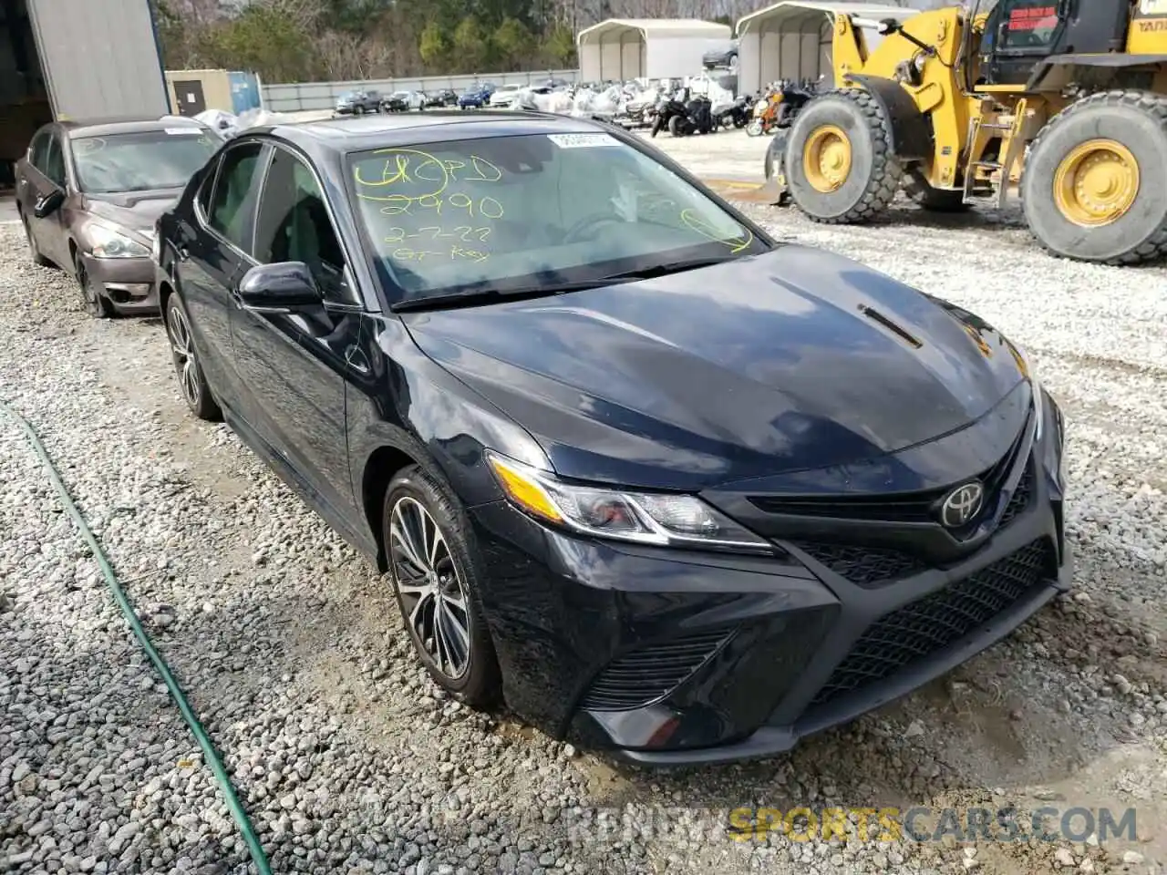 1 Photograph of a damaged car 4T1B11HK7KU842990 TOYOTA CAMRY 2019