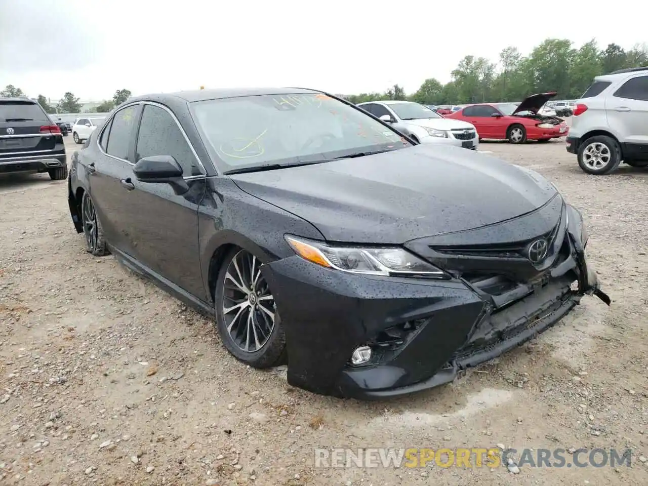 1 Photograph of a damaged car 4T1B11HK7KU844335 TOYOTA CAMRY 2019