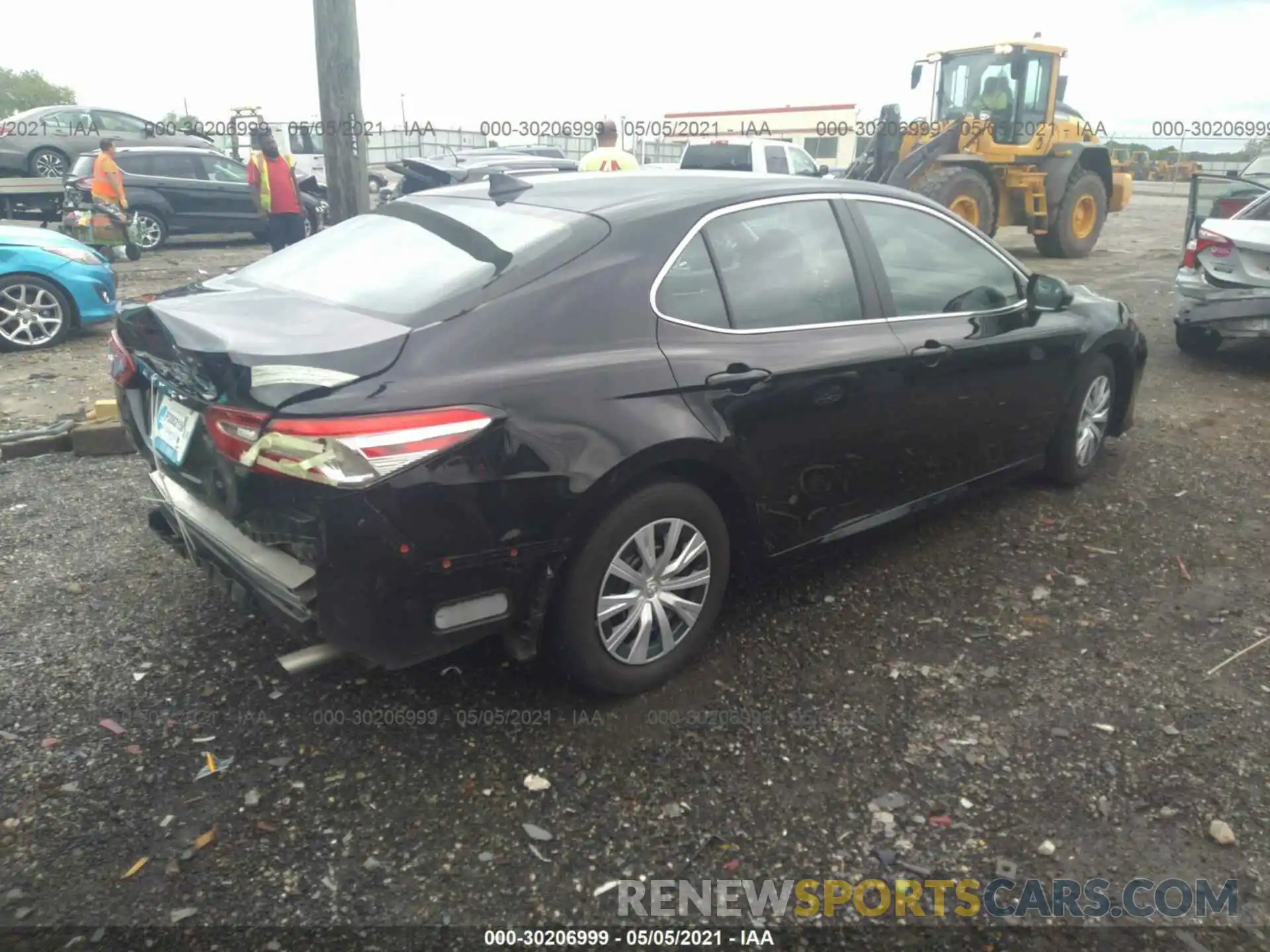 4 Photograph of a damaged car 4T1B11HK7KU844691 TOYOTA CAMRY 2019