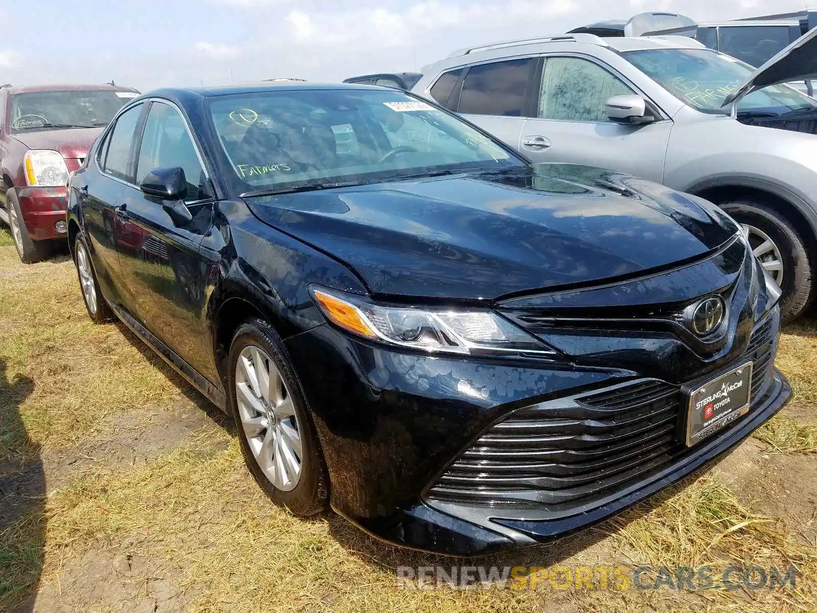 1 Photograph of a damaged car 4T1B11HK7KU844965 TOYOTA CAMRY 2019