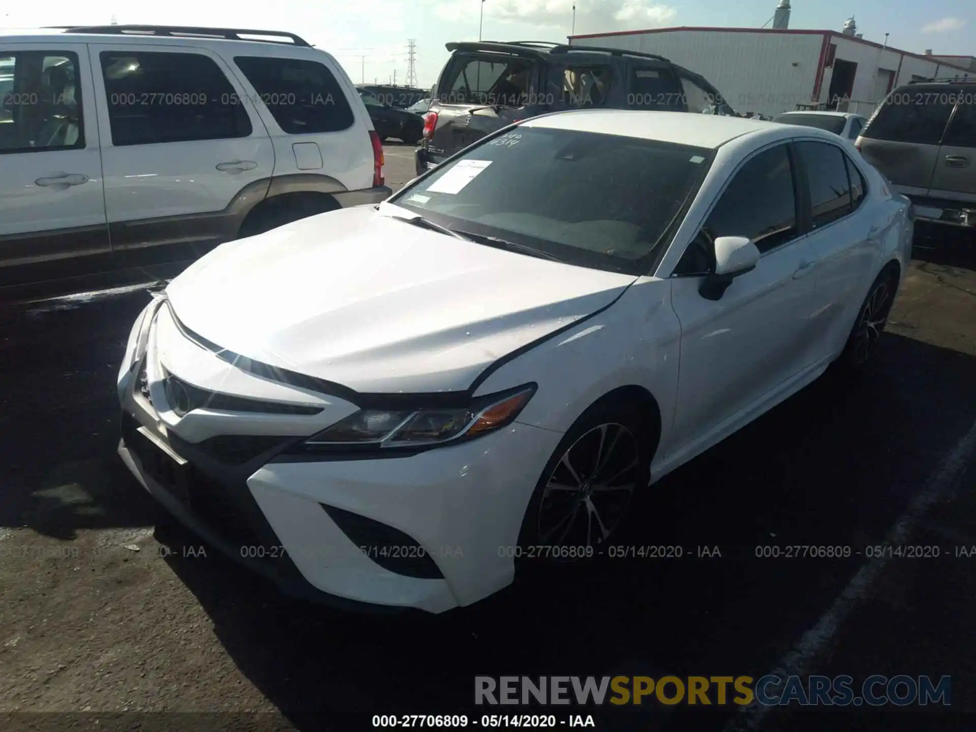 2 Photograph of a damaged car 4T1B11HK7KU845758 TOYOTA CAMRY 2019