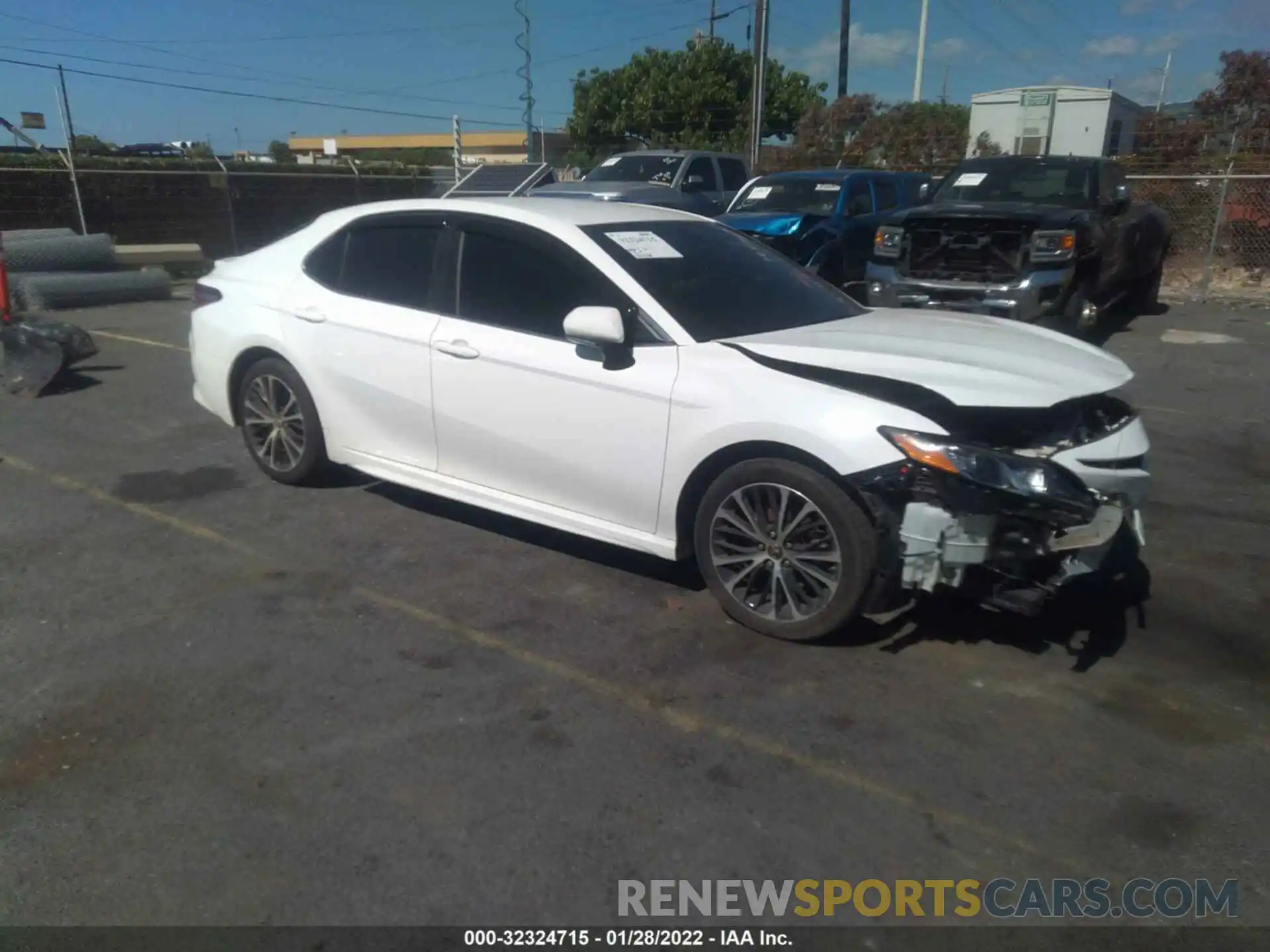 1 Photograph of a damaged car 4T1B11HK7KU846456 TOYOTA CAMRY 2019