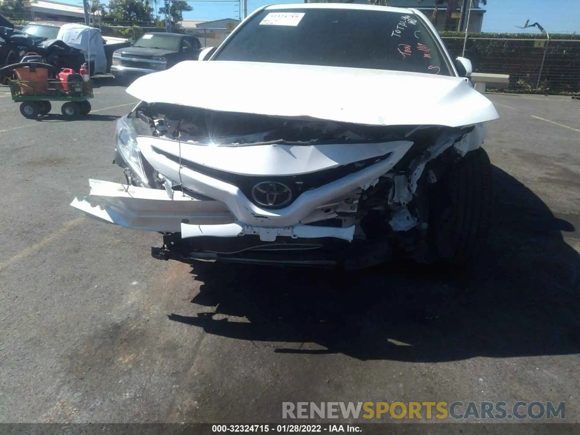 6 Photograph of a damaged car 4T1B11HK7KU846456 TOYOTA CAMRY 2019