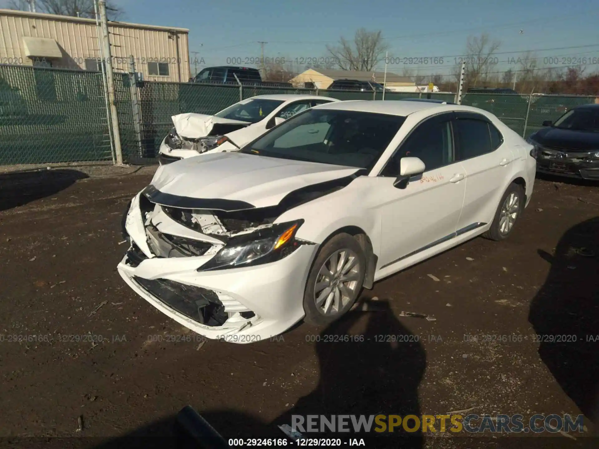 2 Photograph of a damaged car 4T1B11HK7KU846988 TOYOTA CAMRY 2019