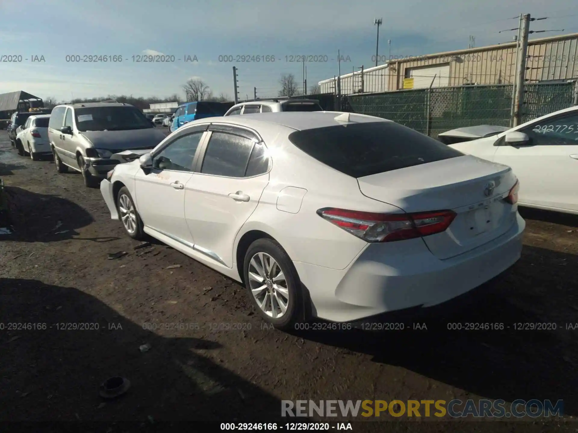 3 Photograph of a damaged car 4T1B11HK7KU846988 TOYOTA CAMRY 2019