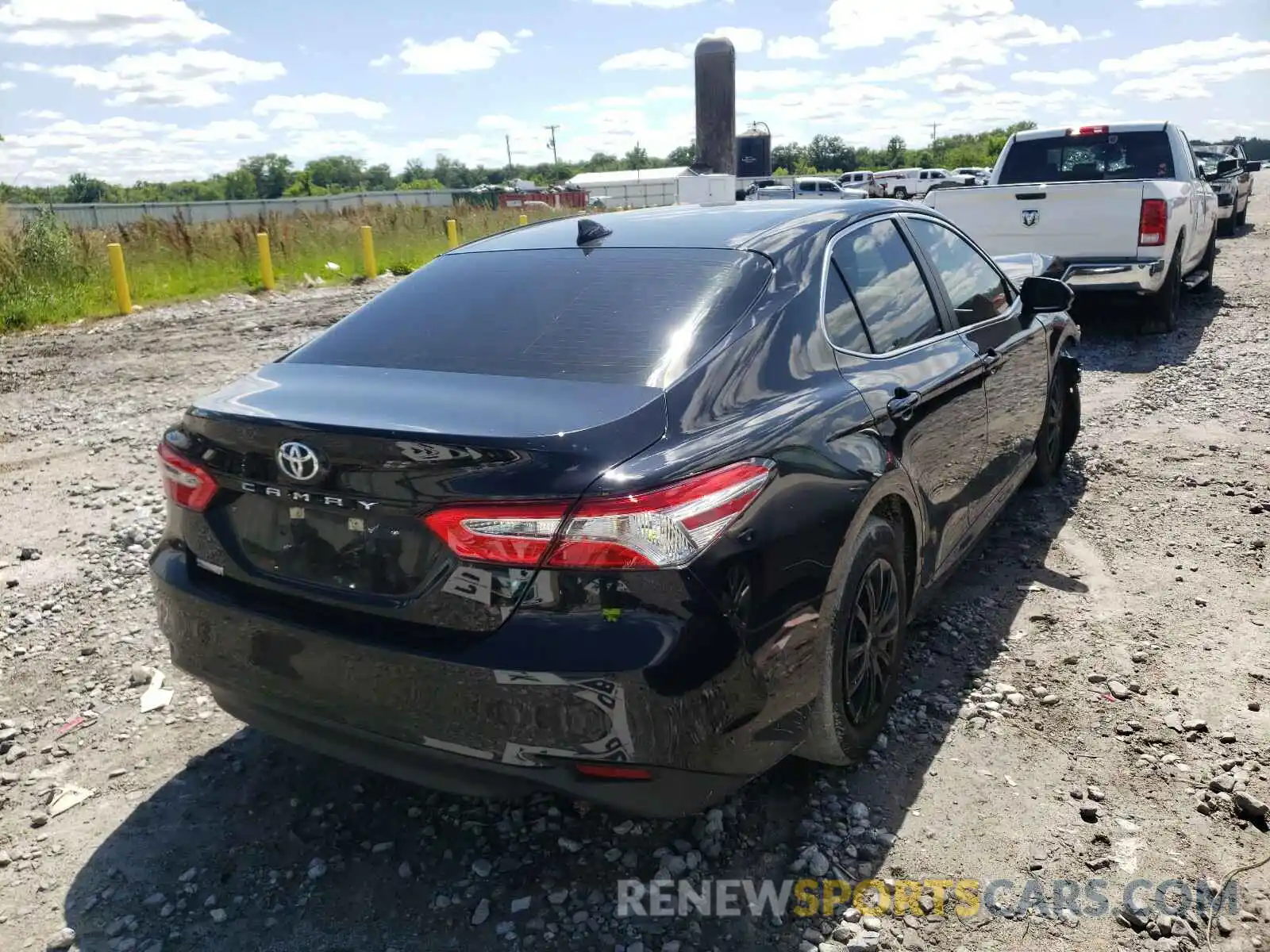 4 Фотография поврежденного автомобиля 4T1B11HK7KU847011 TOYOTA CAMRY 2019