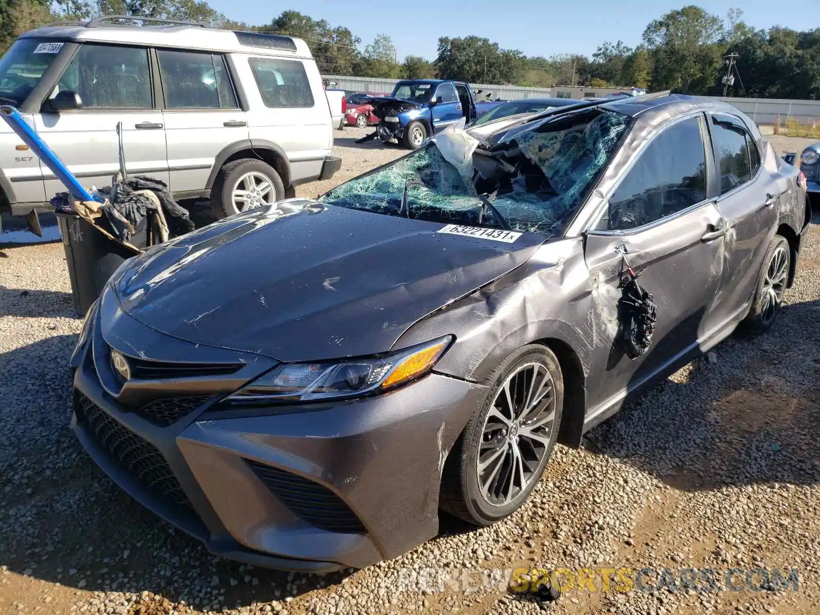 2 Photograph of a damaged car 4T1B11HK7KU847820 TOYOTA CAMRY 2019