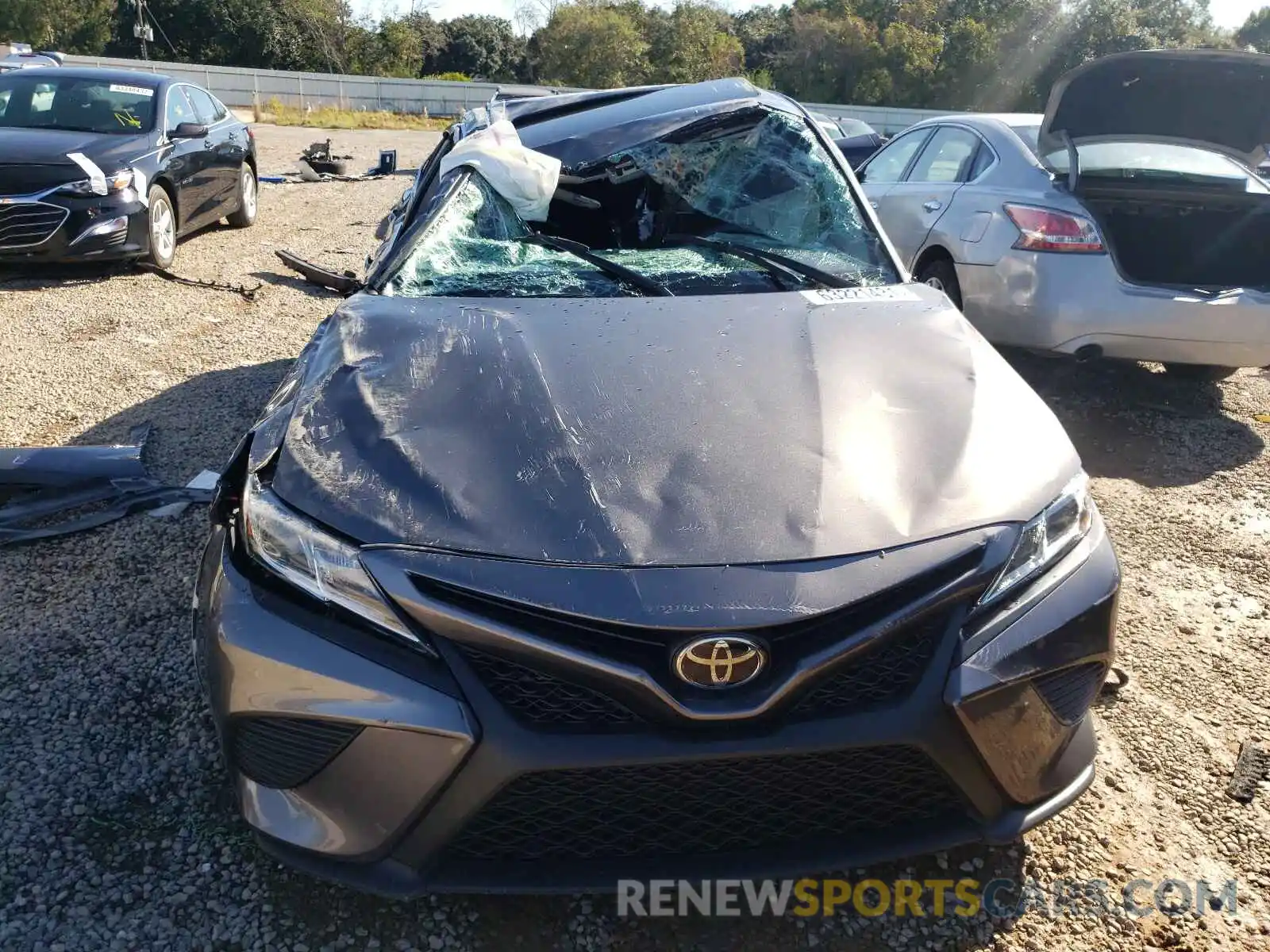 7 Photograph of a damaged car 4T1B11HK7KU847820 TOYOTA CAMRY 2019