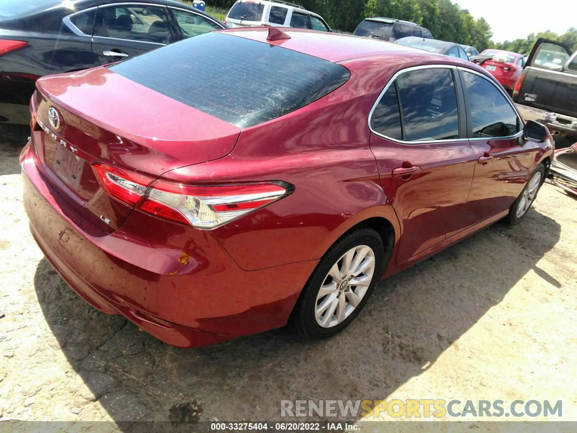 4 Photograph of a damaged car 4T1B11HK7KU848546 TOYOTA CAMRY 2019