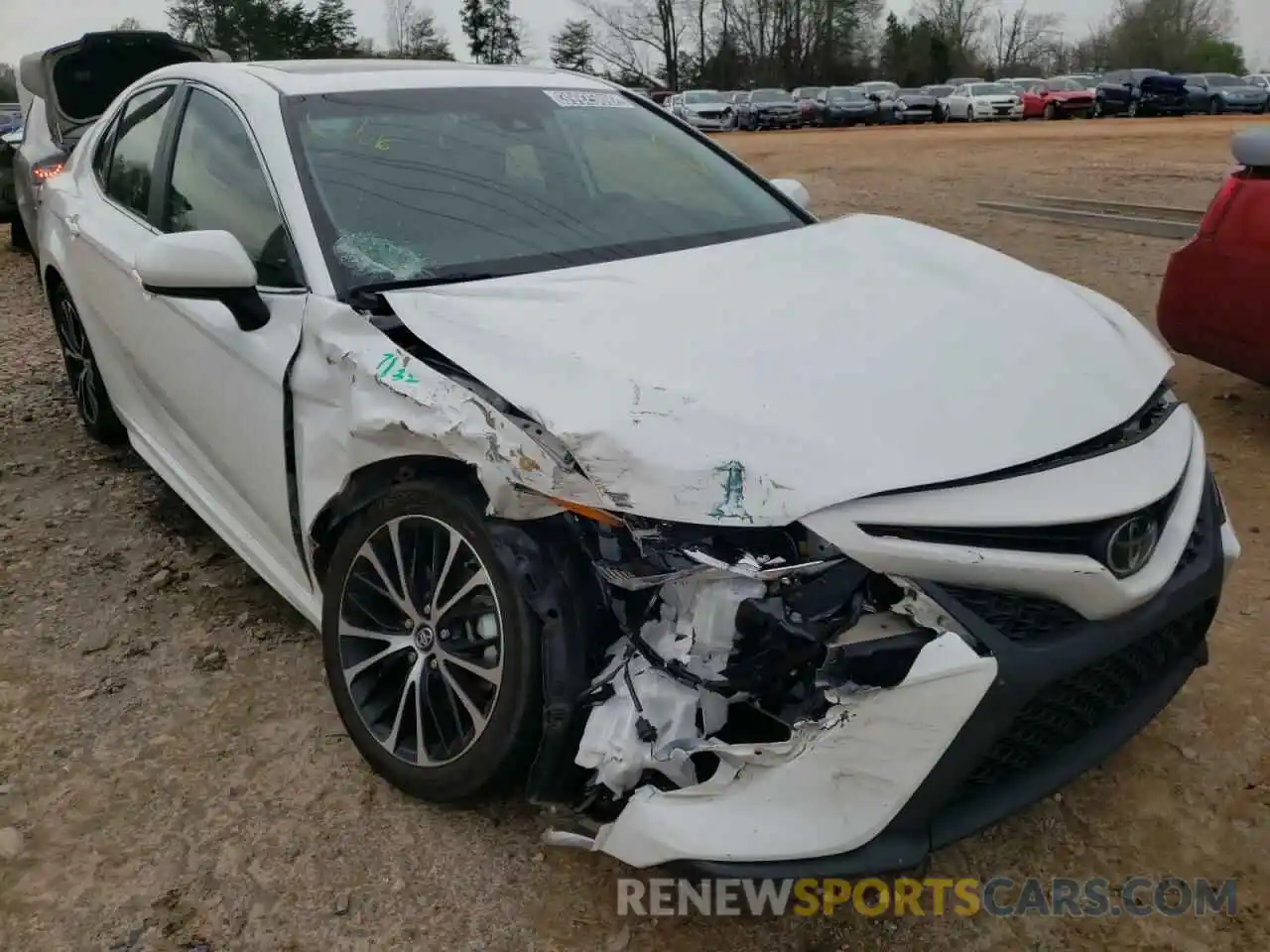 1 Photograph of a damaged car 4T1B11HK7KU848918 TOYOTA CAMRY 2019