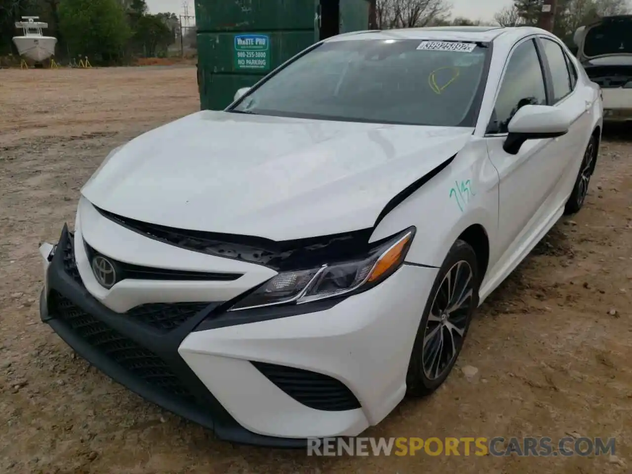 2 Photograph of a damaged car 4T1B11HK7KU848918 TOYOTA CAMRY 2019