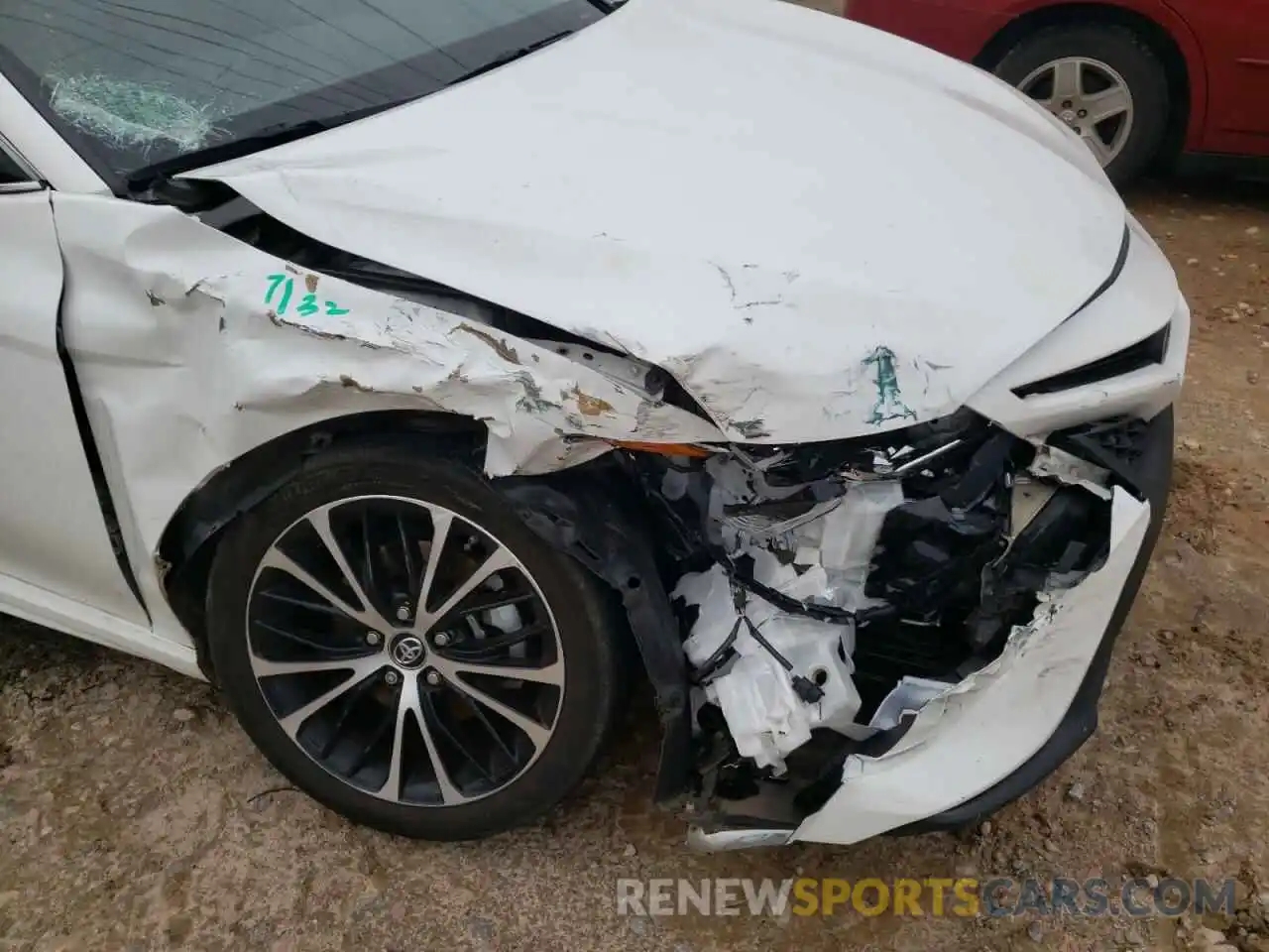 9 Photograph of a damaged car 4T1B11HK7KU848918 TOYOTA CAMRY 2019