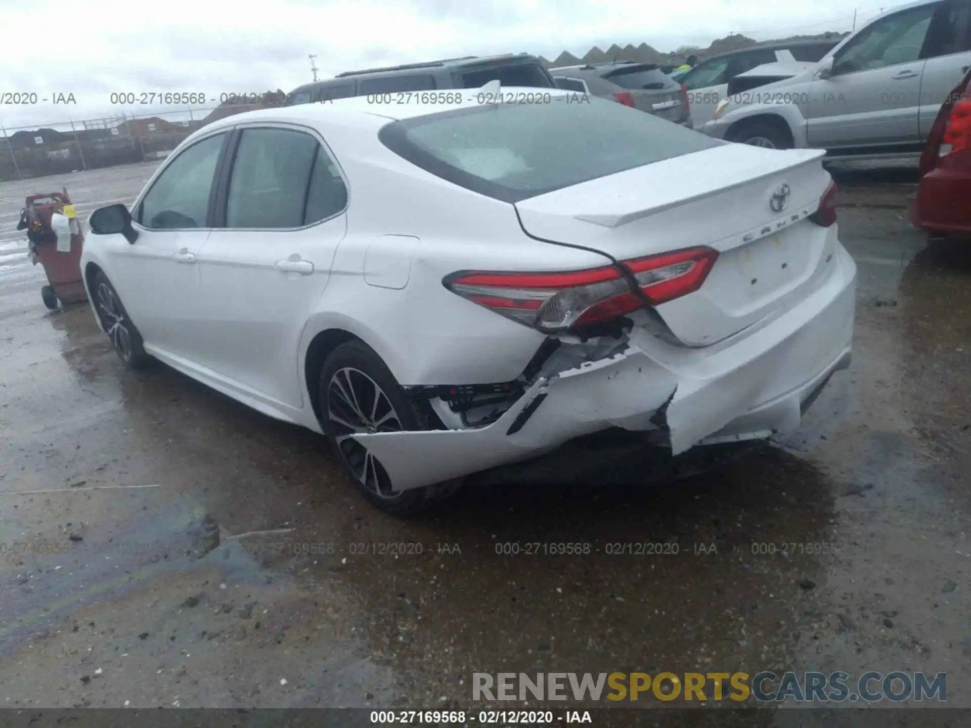 3 Photograph of a damaged car 4T1B11HK7KU849454 TOYOTA CAMRY 2019