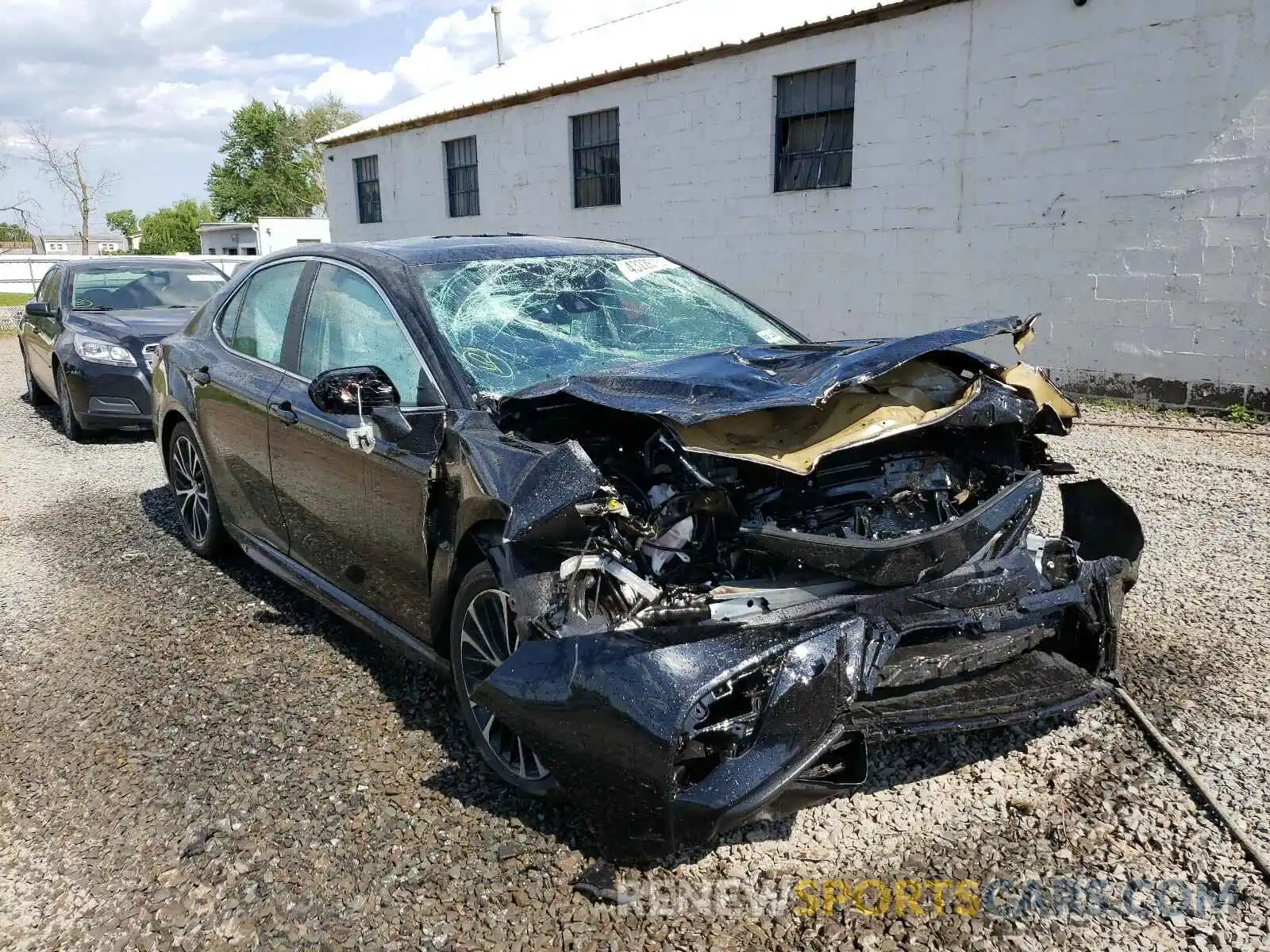 1 Photograph of a damaged car 4T1B11HK7KU849468 TOYOTA CAMRY 2019