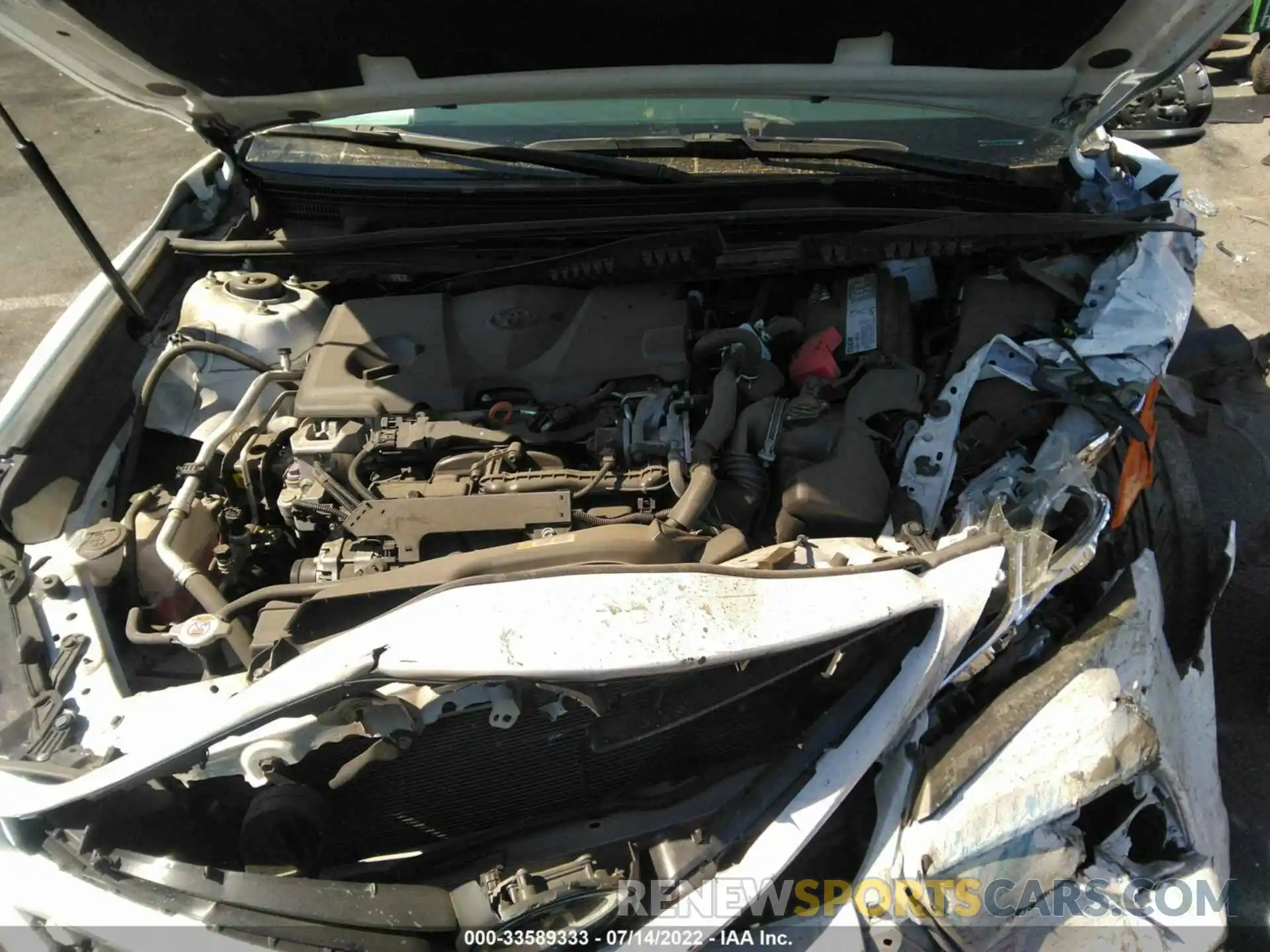 10 Photograph of a damaged car 4T1B11HK7KU849678 TOYOTA CAMRY 2019