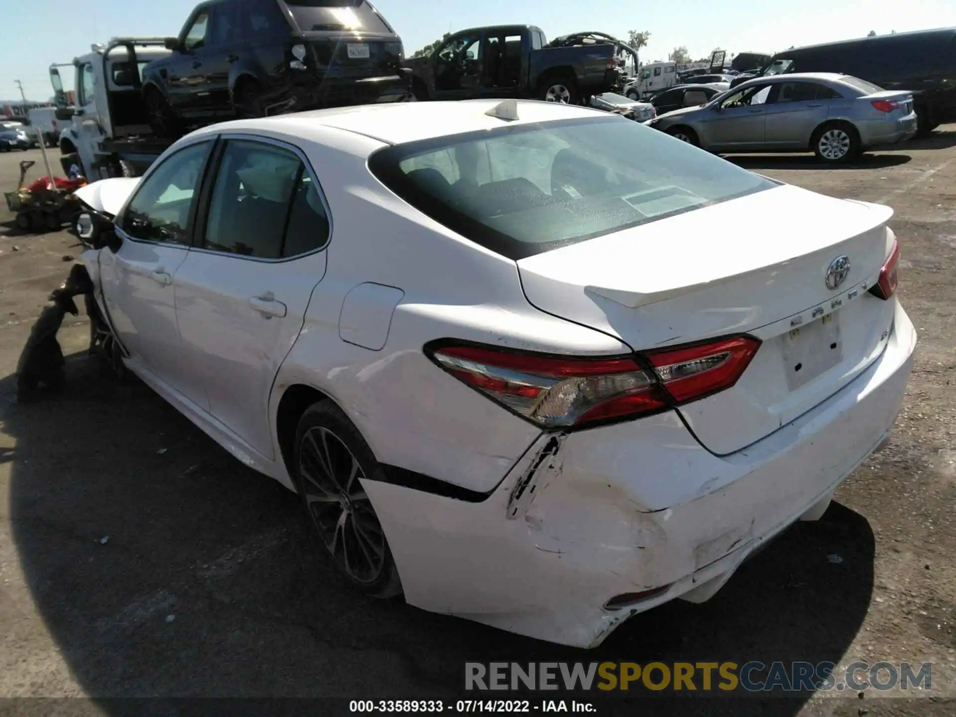 3 Photograph of a damaged car 4T1B11HK7KU849678 TOYOTA CAMRY 2019