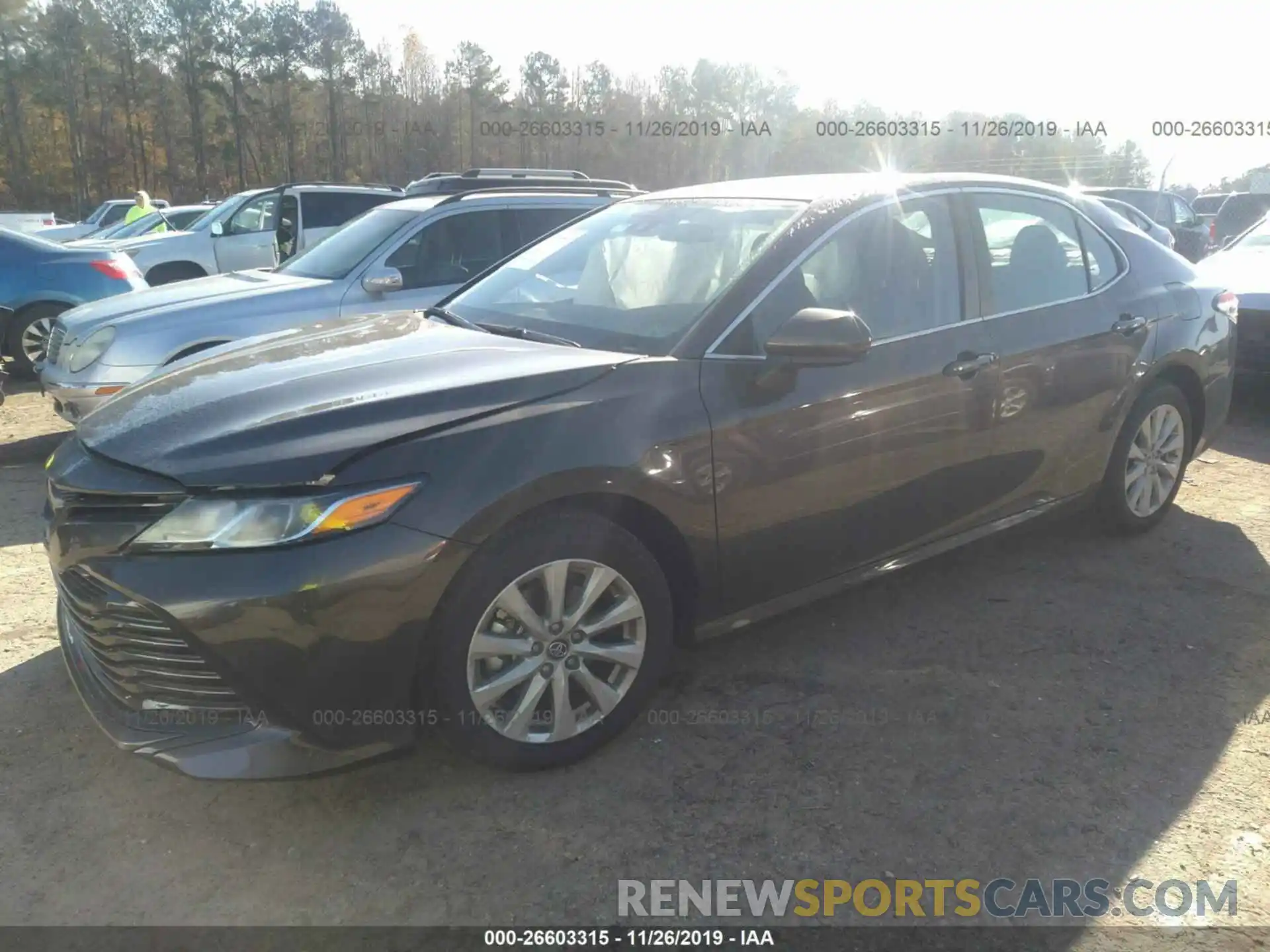 2 Photograph of a damaged car 4T1B11HK7KU849812 TOYOTA CAMRY 2019