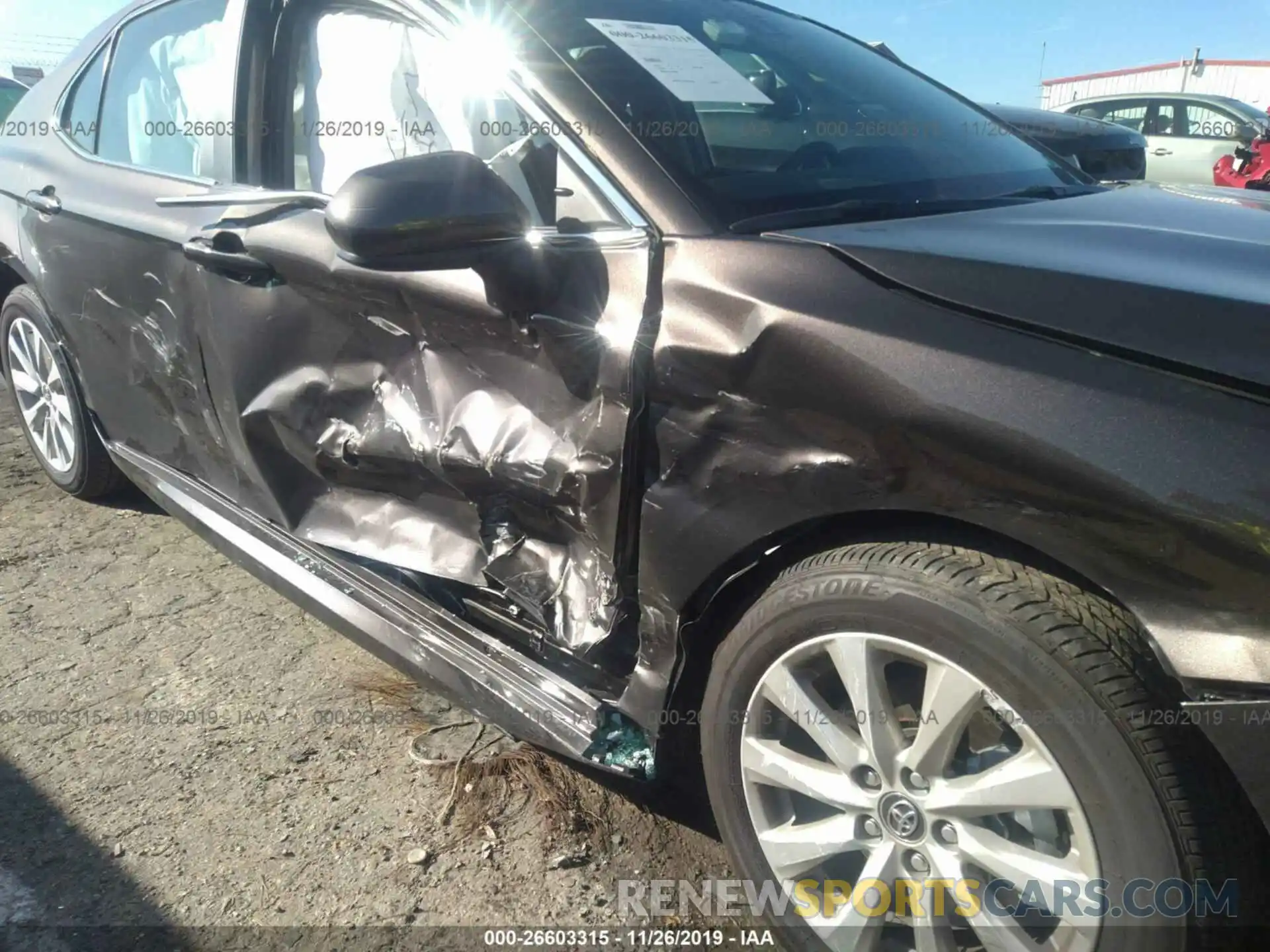 6 Photograph of a damaged car 4T1B11HK7KU849812 TOYOTA CAMRY 2019