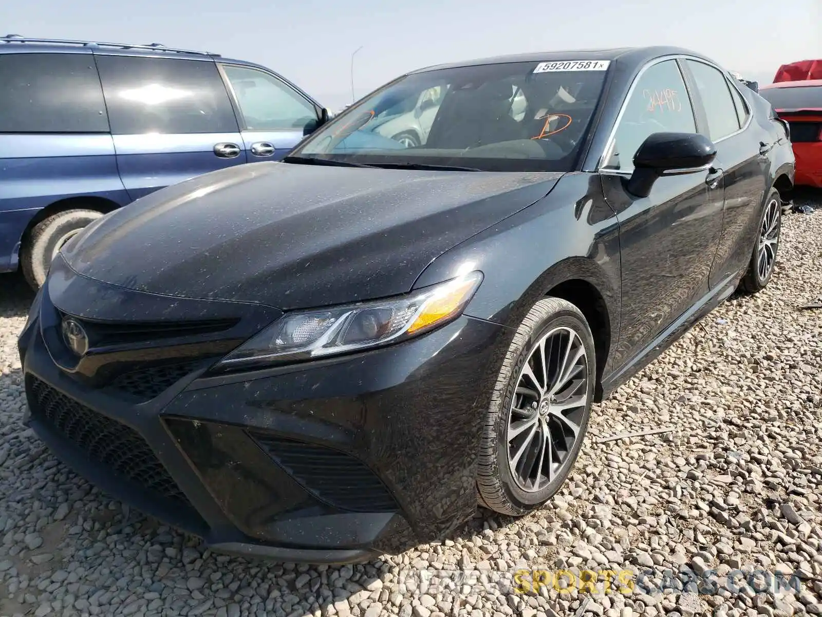 2 Photograph of a damaged car 4T1B11HK7KU849986 TOYOTA CAMRY 2019