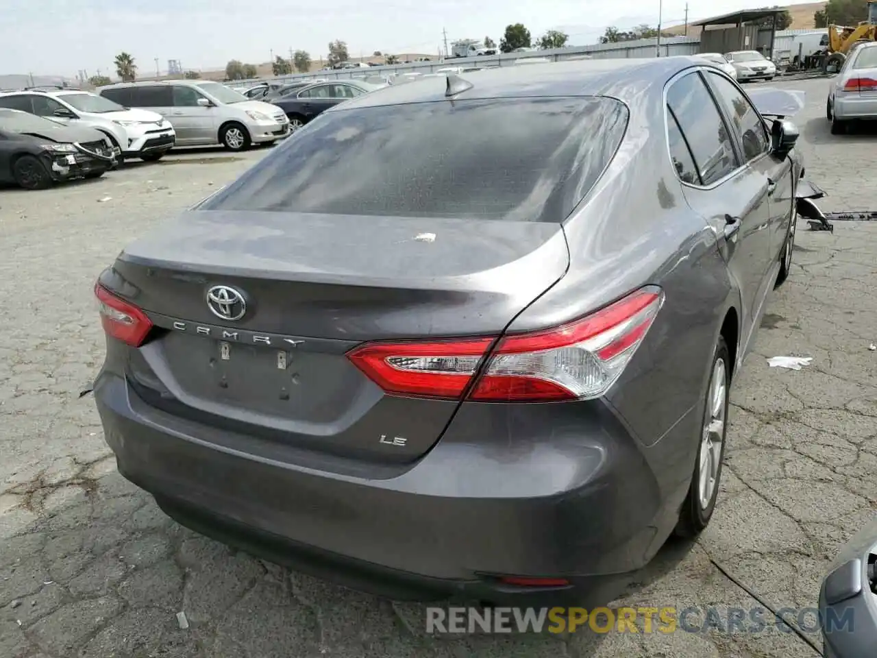 4 Photograph of a damaged car 4T1B11HK7KU850507 TOYOTA CAMRY 2019