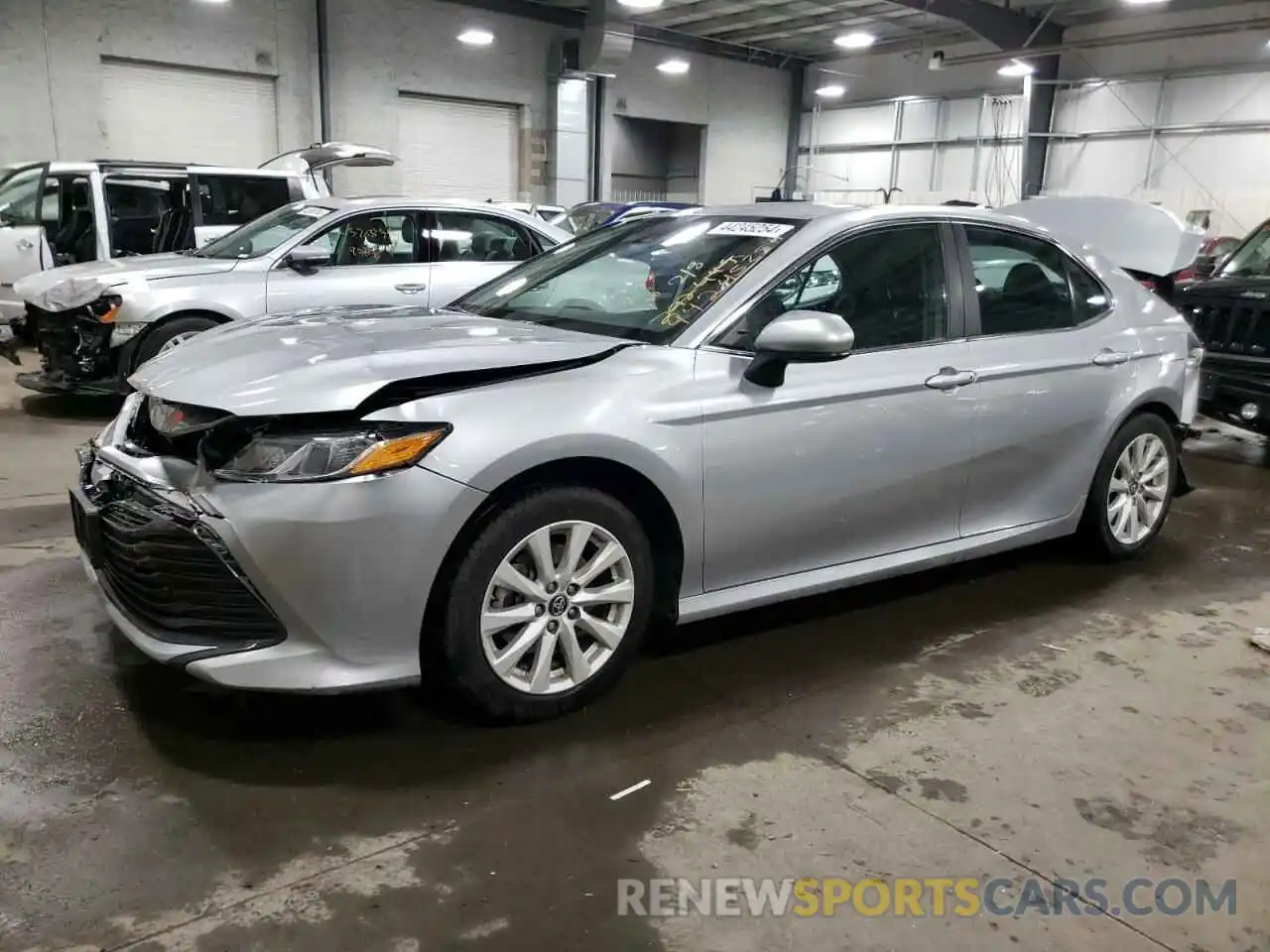 1 Photograph of a damaged car 4T1B11HK7KU850653 TOYOTA CAMRY 2019