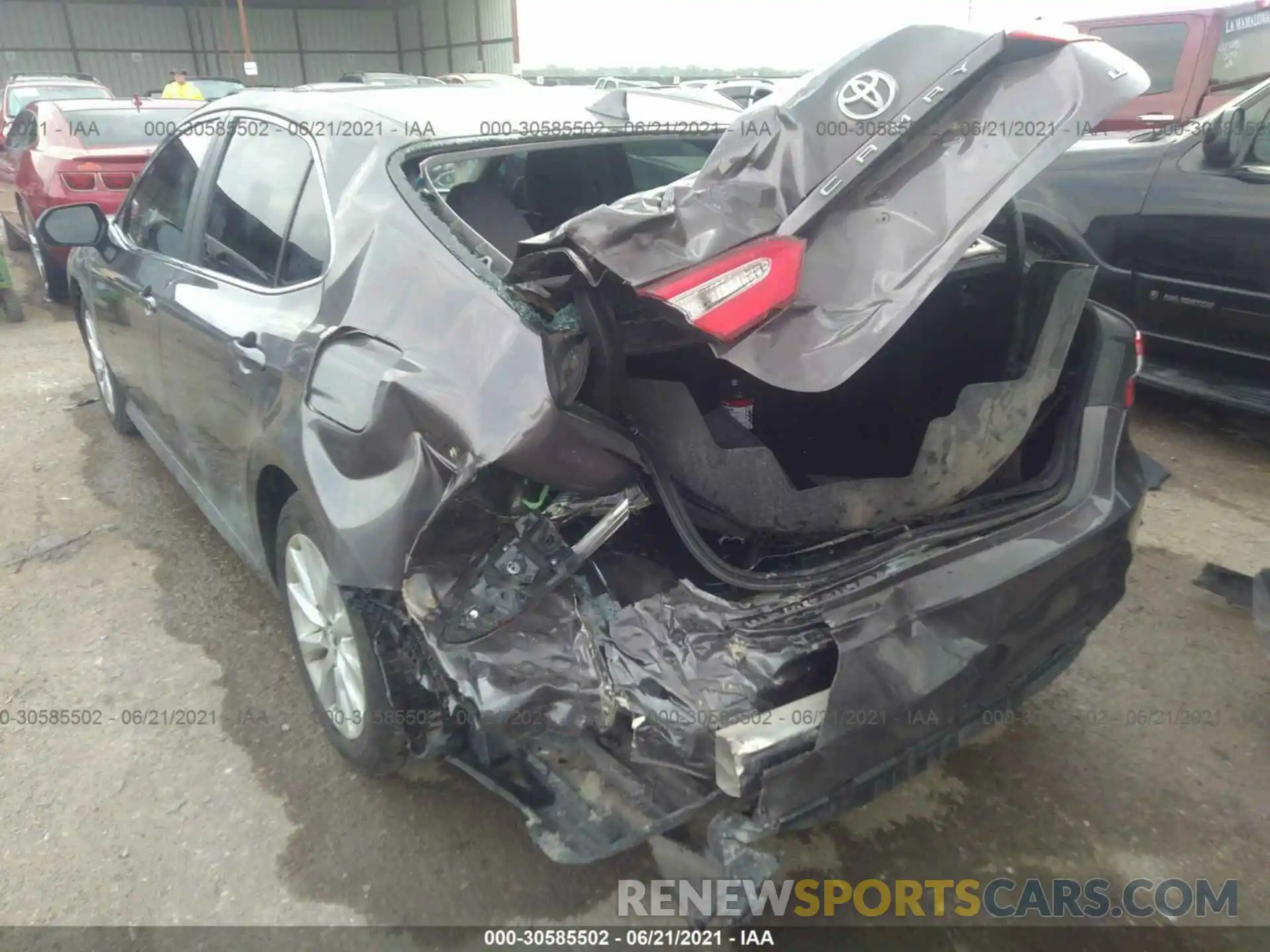 6 Photograph of a damaged car 4T1B11HK7KU851494 TOYOTA CAMRY 2019