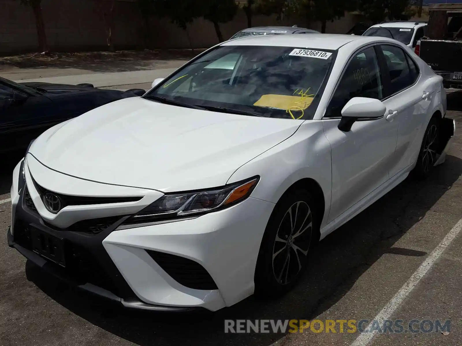 2 Photograph of a damaged car 4T1B11HK7KU851978 TOYOTA CAMRY 2019