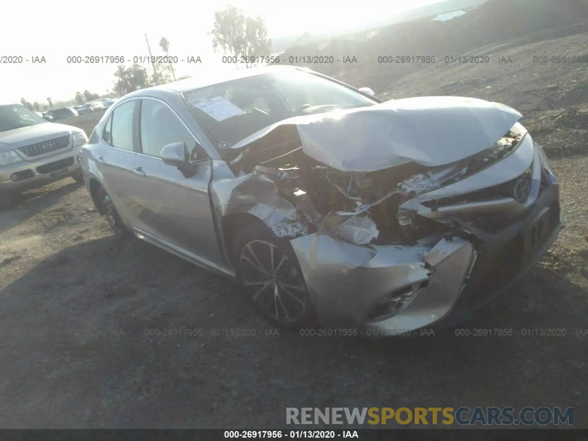 1 Photograph of a damaged car 4T1B11HK7KU852662 TOYOTA CAMRY 2019