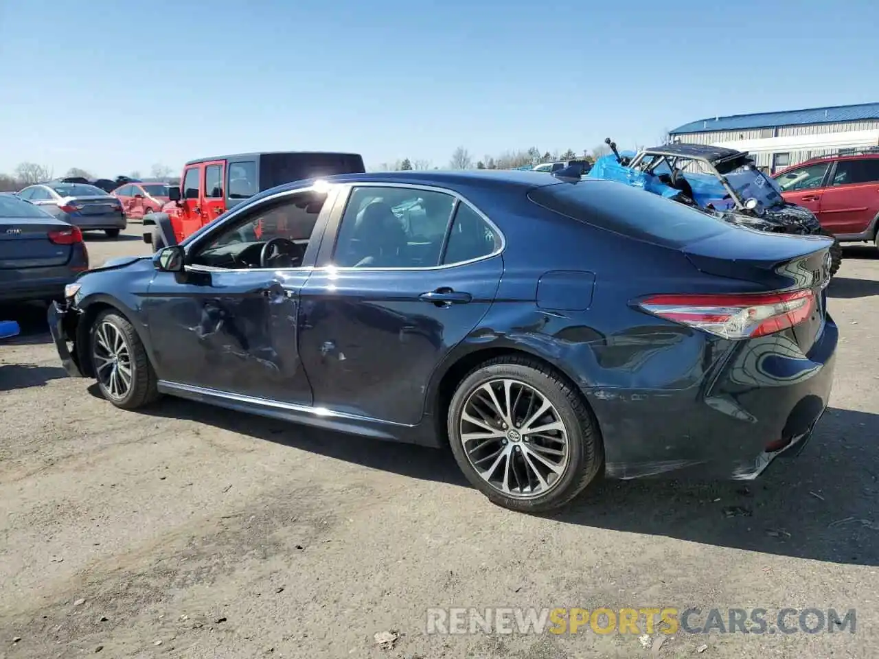 2 Photograph of a damaged car 4T1B11HK7KU853035 TOYOTA CAMRY 2019