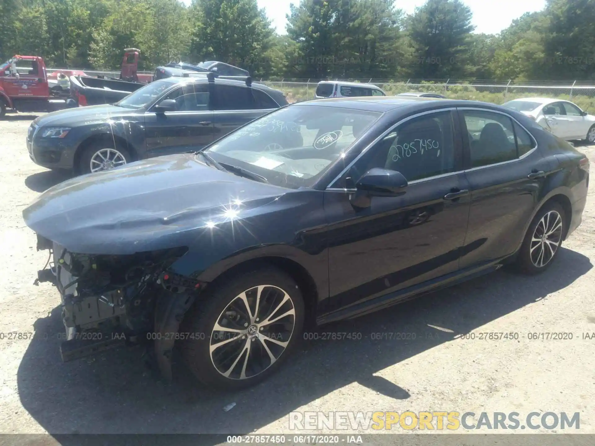 2 Photograph of a damaged car 4T1B11HK7KU854461 TOYOTA CAMRY 2019