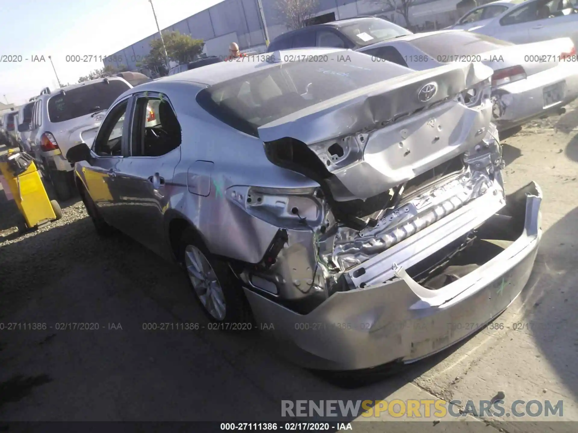 3 Photograph of a damaged car 4T1B11HK7KU856856 TOYOTA CAMRY 2019