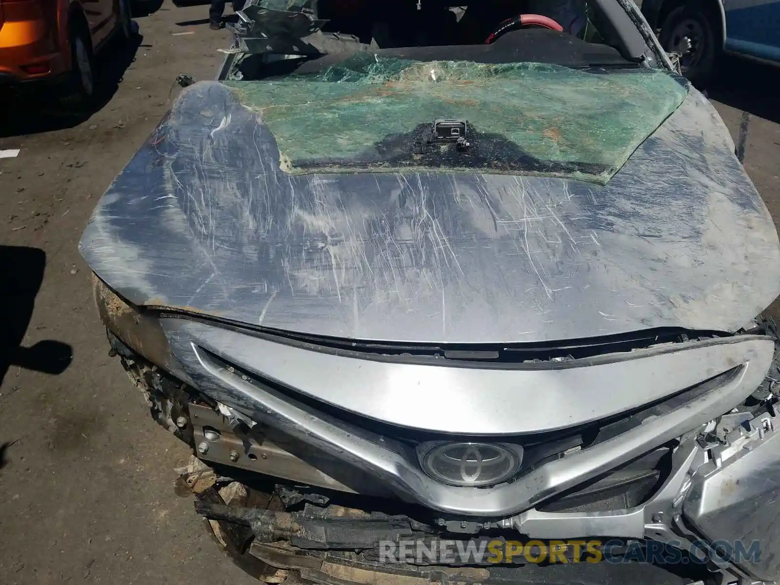 7 Photograph of a damaged car 4T1B11HK7KU856873 TOYOTA CAMRY 2019