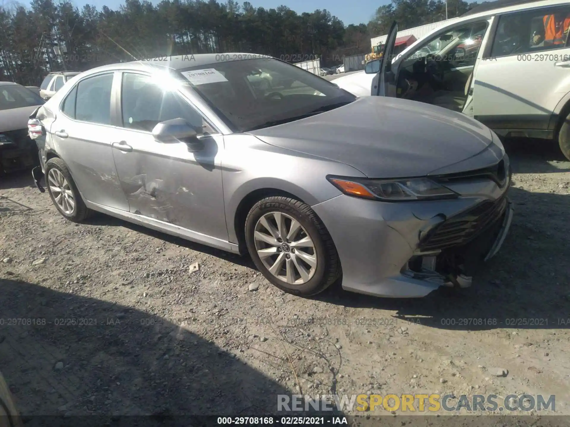 1 Photograph of a damaged car 4T1B11HK8KU159843 TOYOTA CAMRY 2019