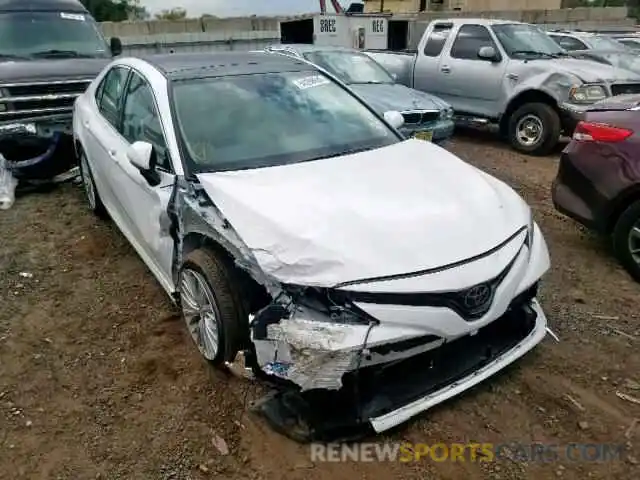 1 Photograph of a damaged car 4T1B11HK8KU161141 TOYOTA CAMRY 2019