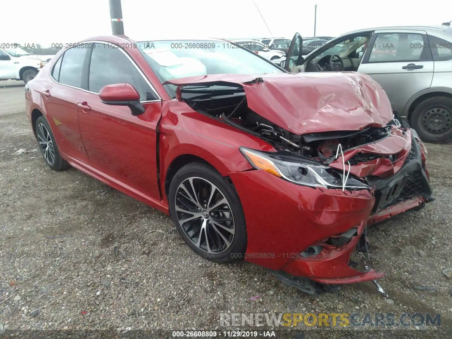 1 Photograph of a damaged car 4T1B11HK8KU163102 TOYOTA CAMRY 2019