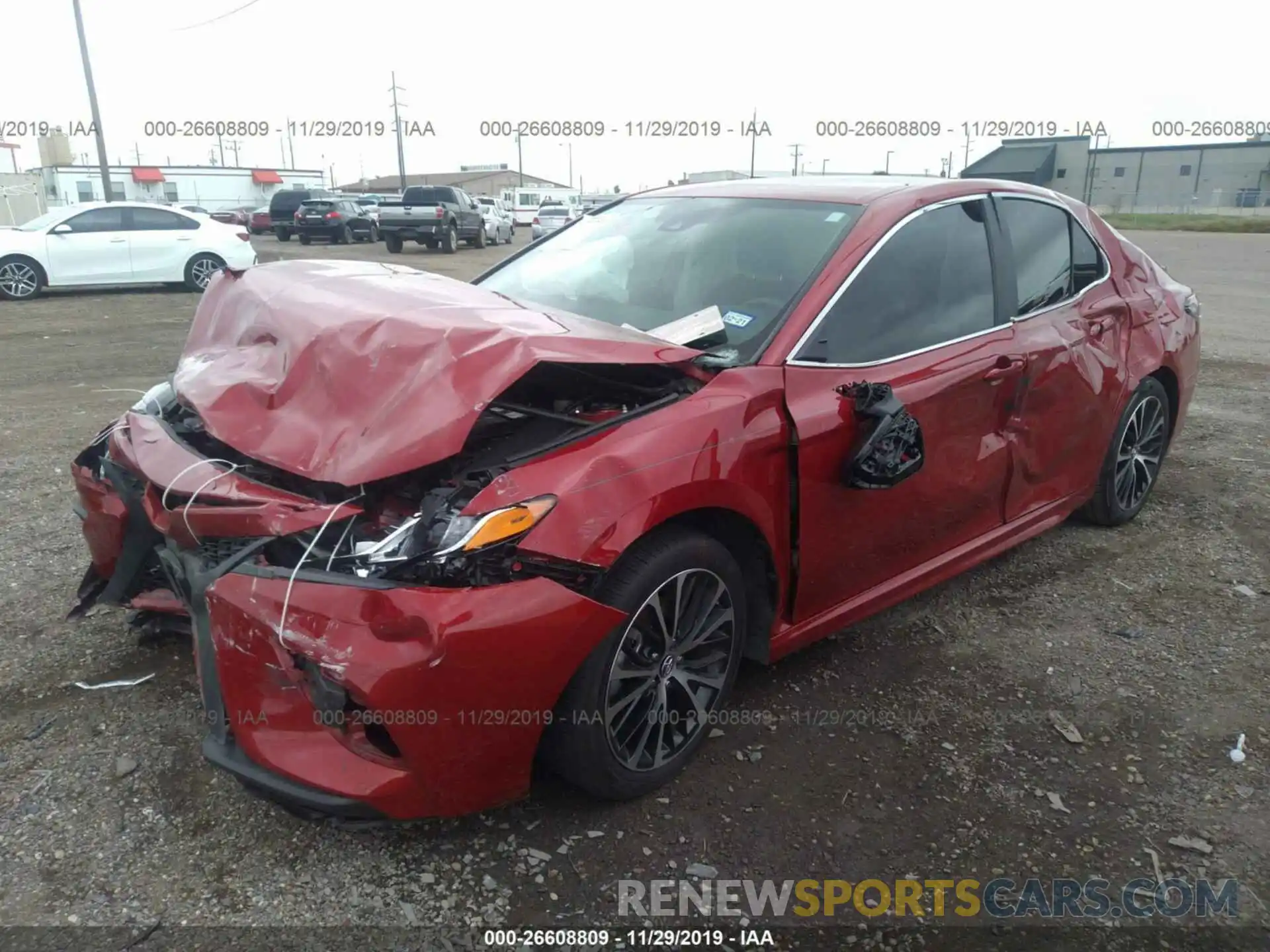 2 Photograph of a damaged car 4T1B11HK8KU163102 TOYOTA CAMRY 2019