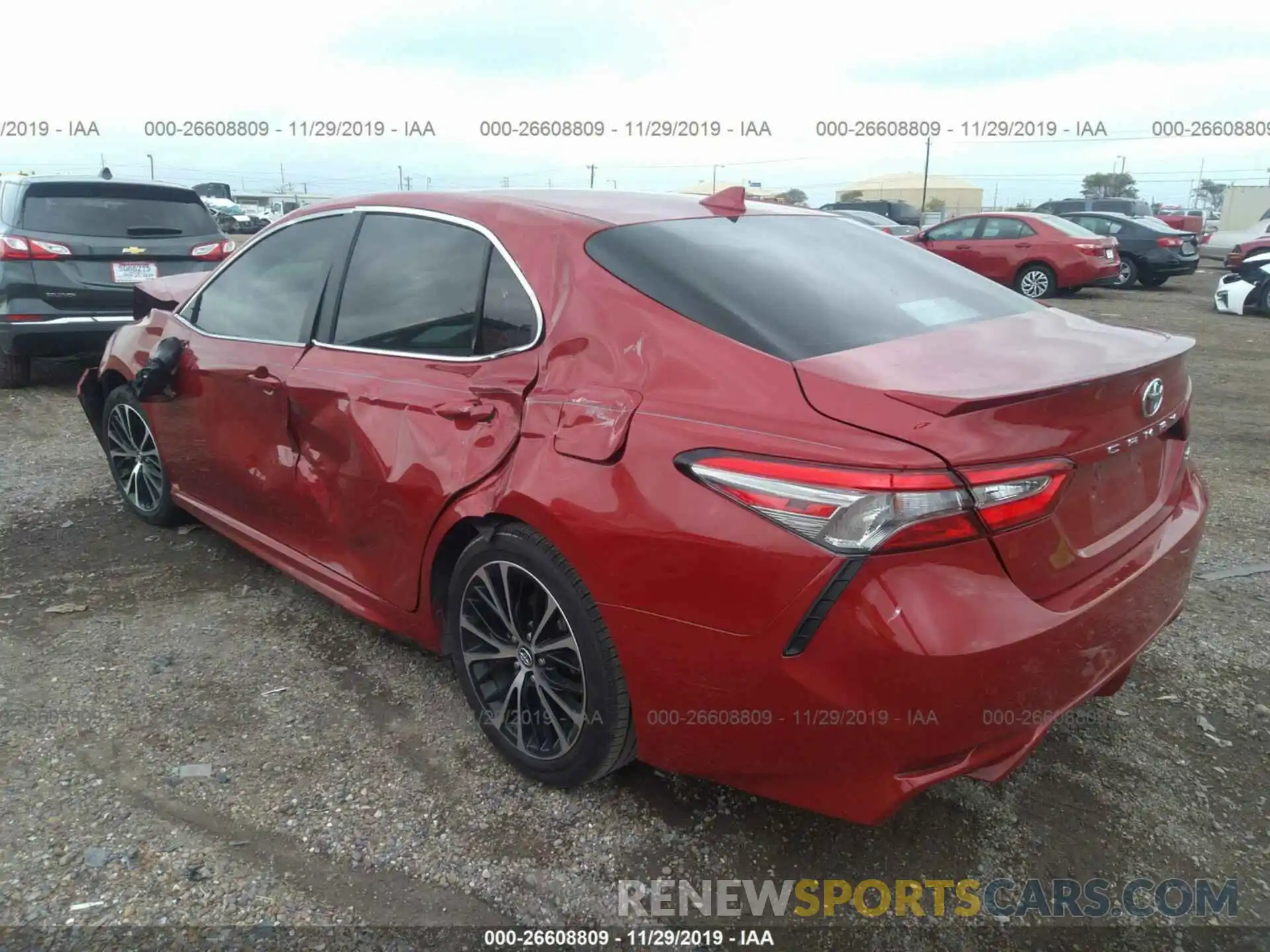 3 Photograph of a damaged car 4T1B11HK8KU163102 TOYOTA CAMRY 2019