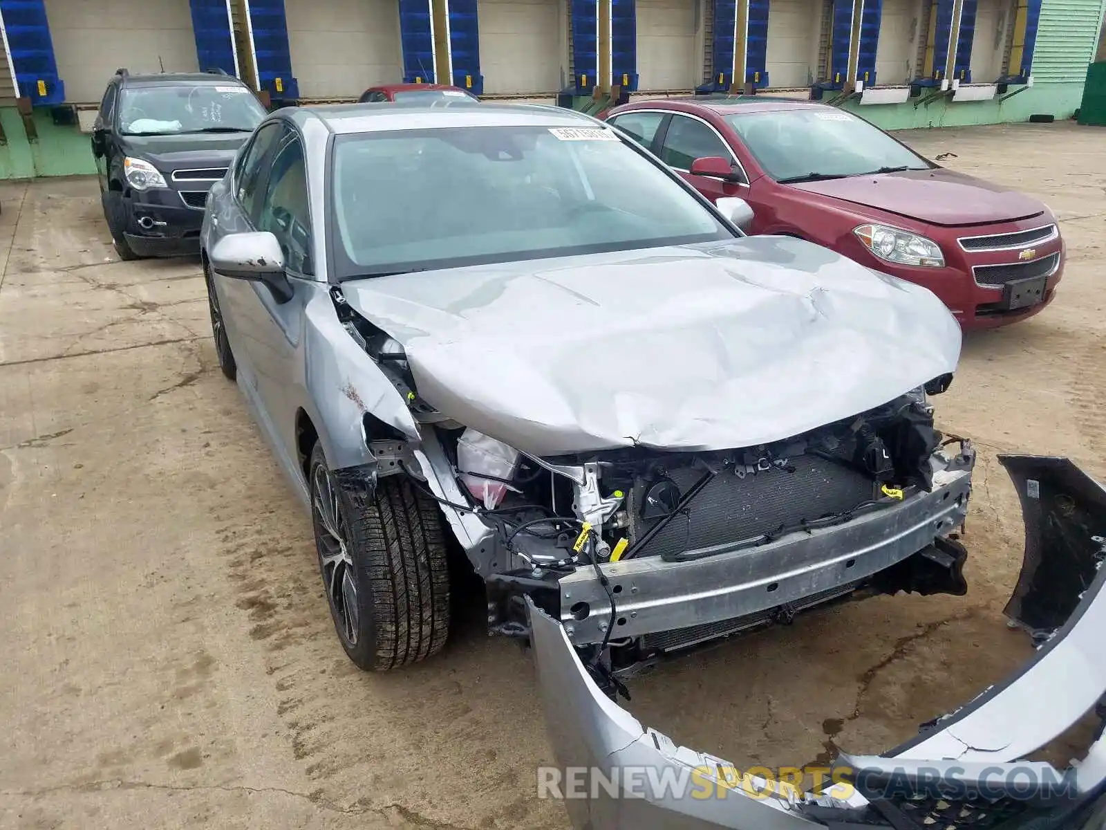 1 Photograph of a damaged car 4T1B11HK8KU164069 TOYOTA CAMRY 2019